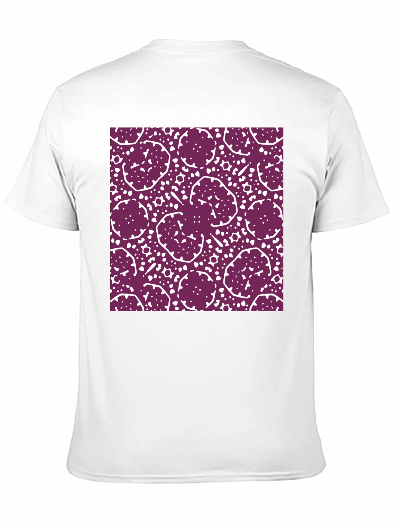 Abstract Pattern Crew Neck T-Shirt