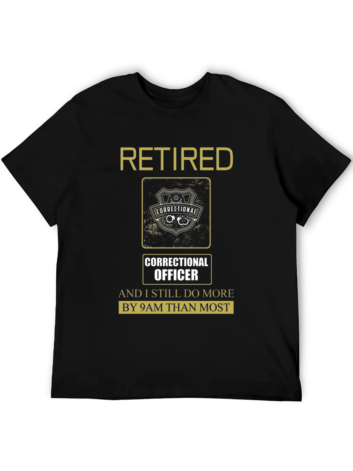 Retired Correctional Officer T-Shirt