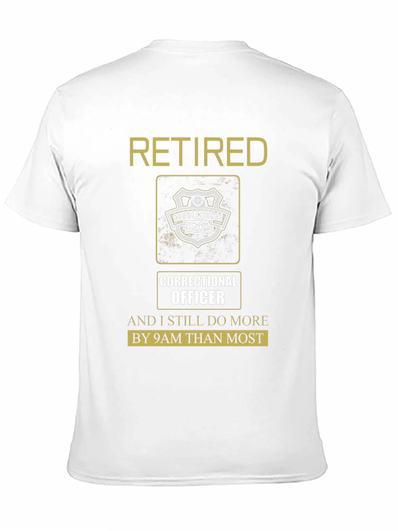 Retired Correctional Officer T-Shirt