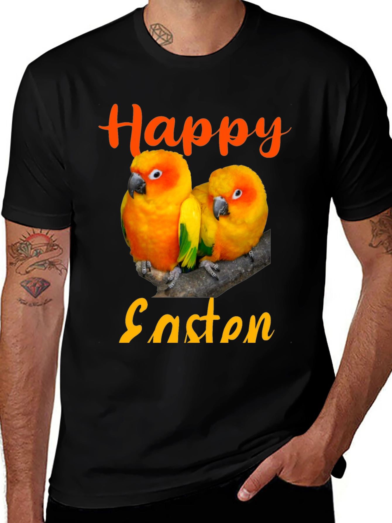 Happy Easter Parrot T-Shirt