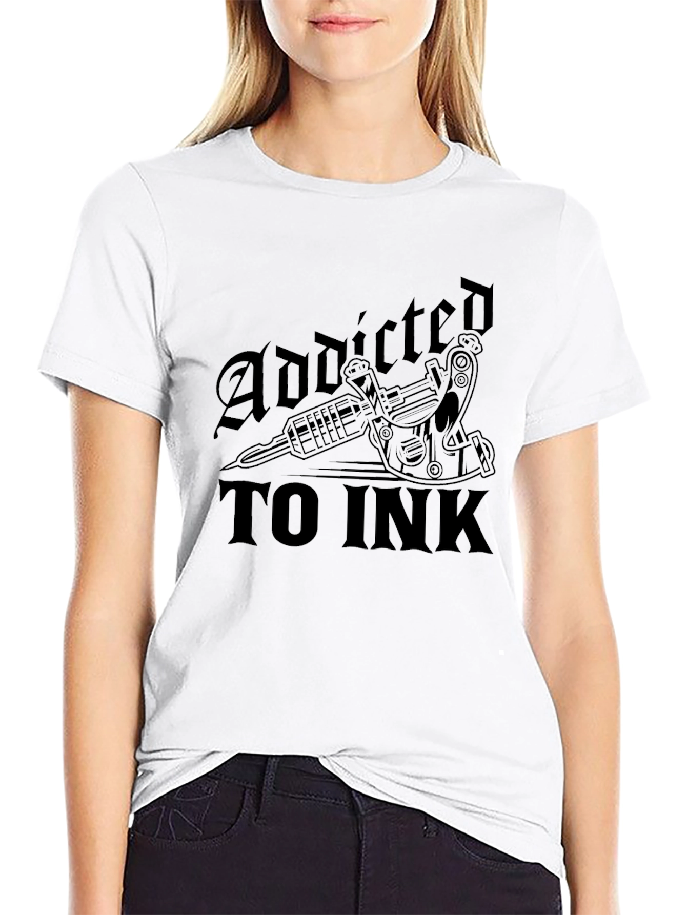 Addicted to Ink Tattoo T-Shirt