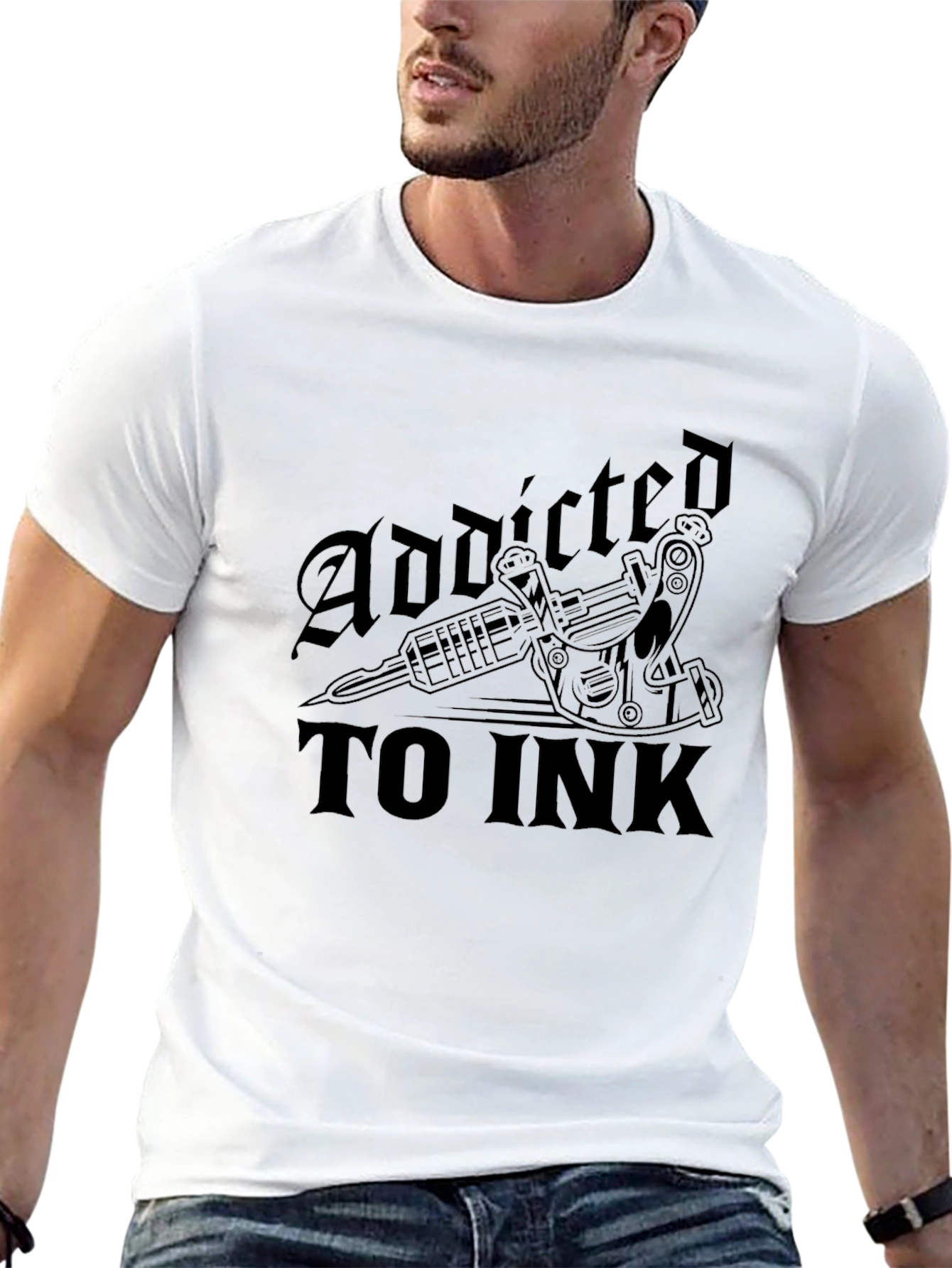 Addicted to Ink Tattoo T-Shirt