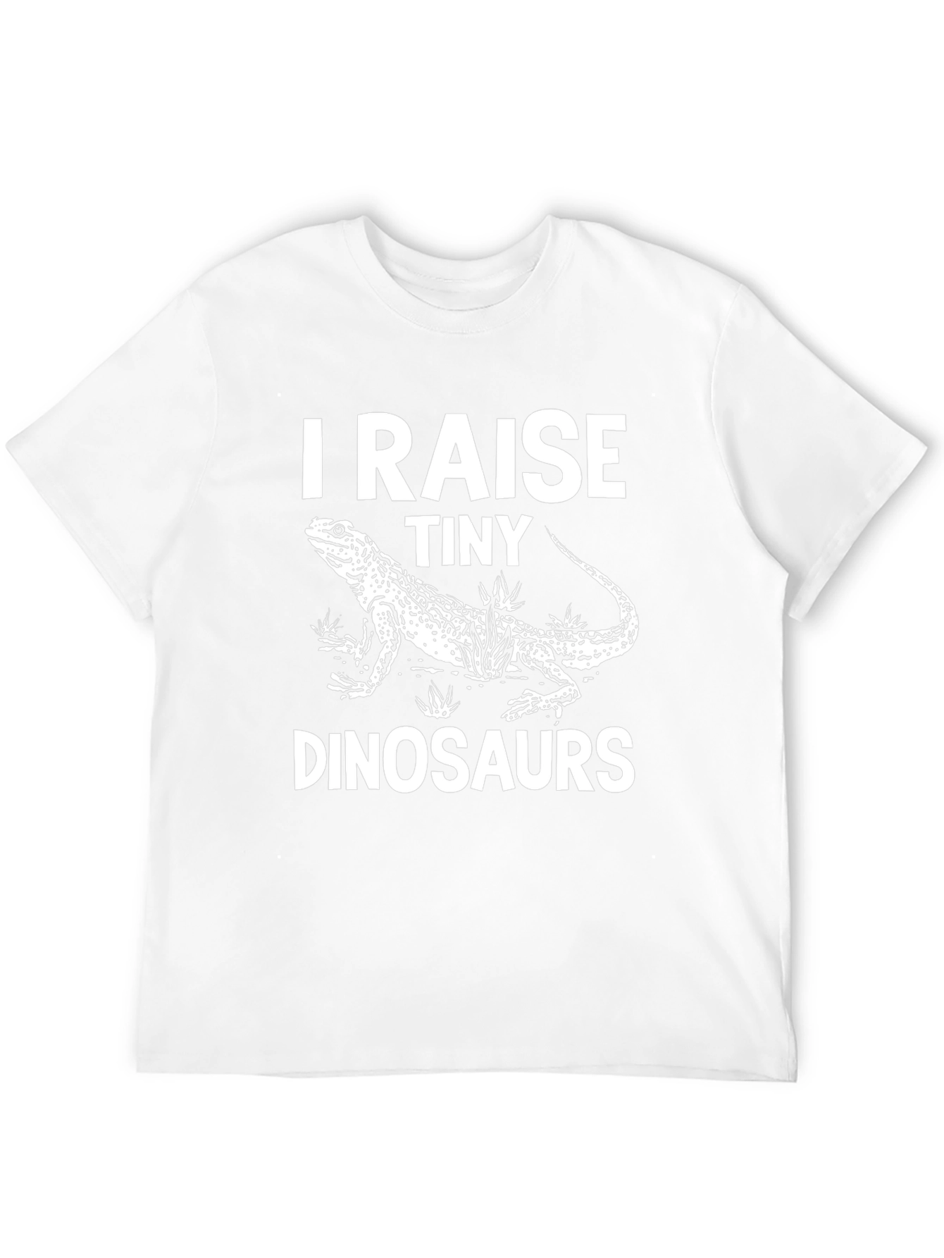I Raise Tiny Dinosaurs T-Shirt Lizard Pet Owner