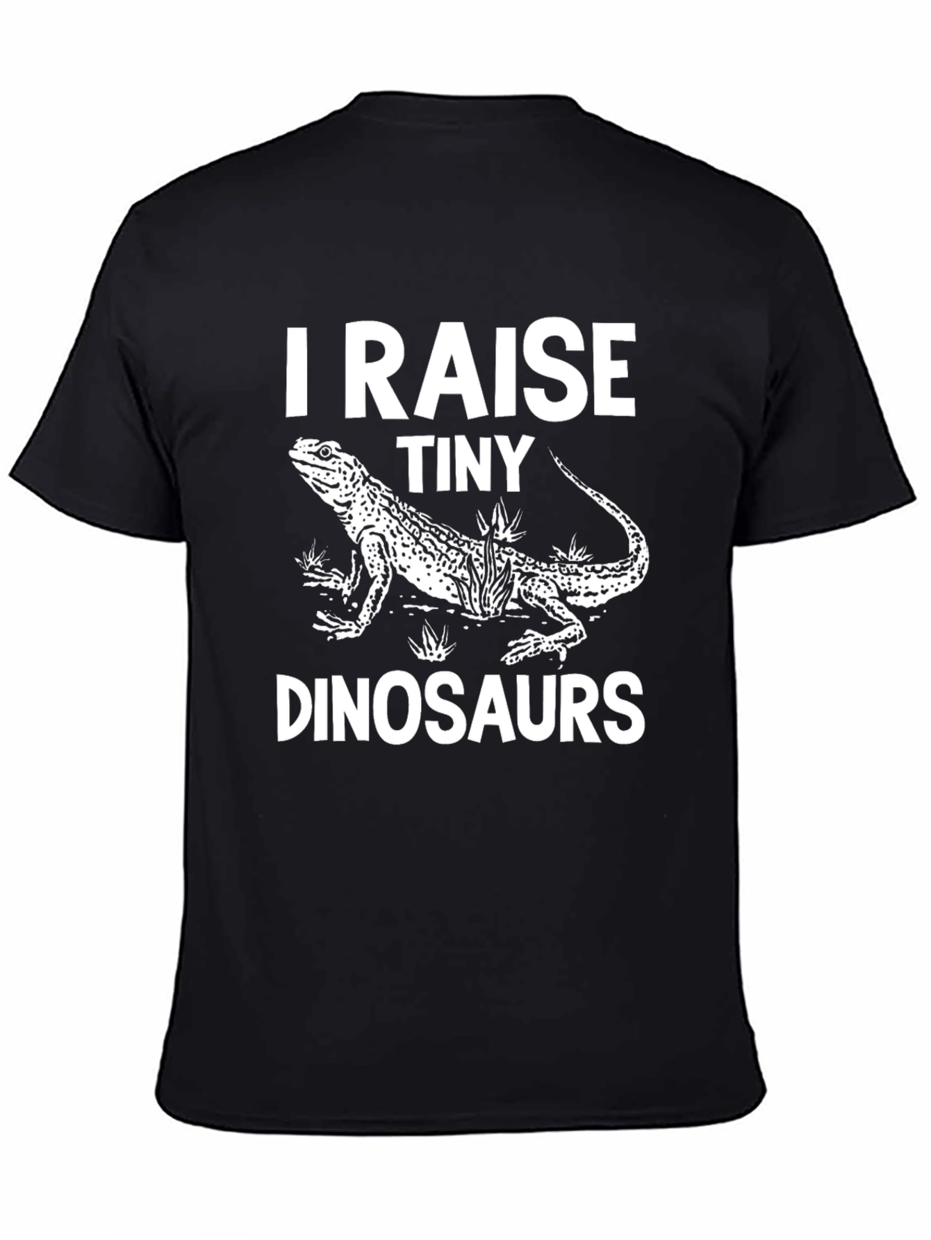 I Raise Tiny Dinosaurs T-Shirt Lizard Pet Owner