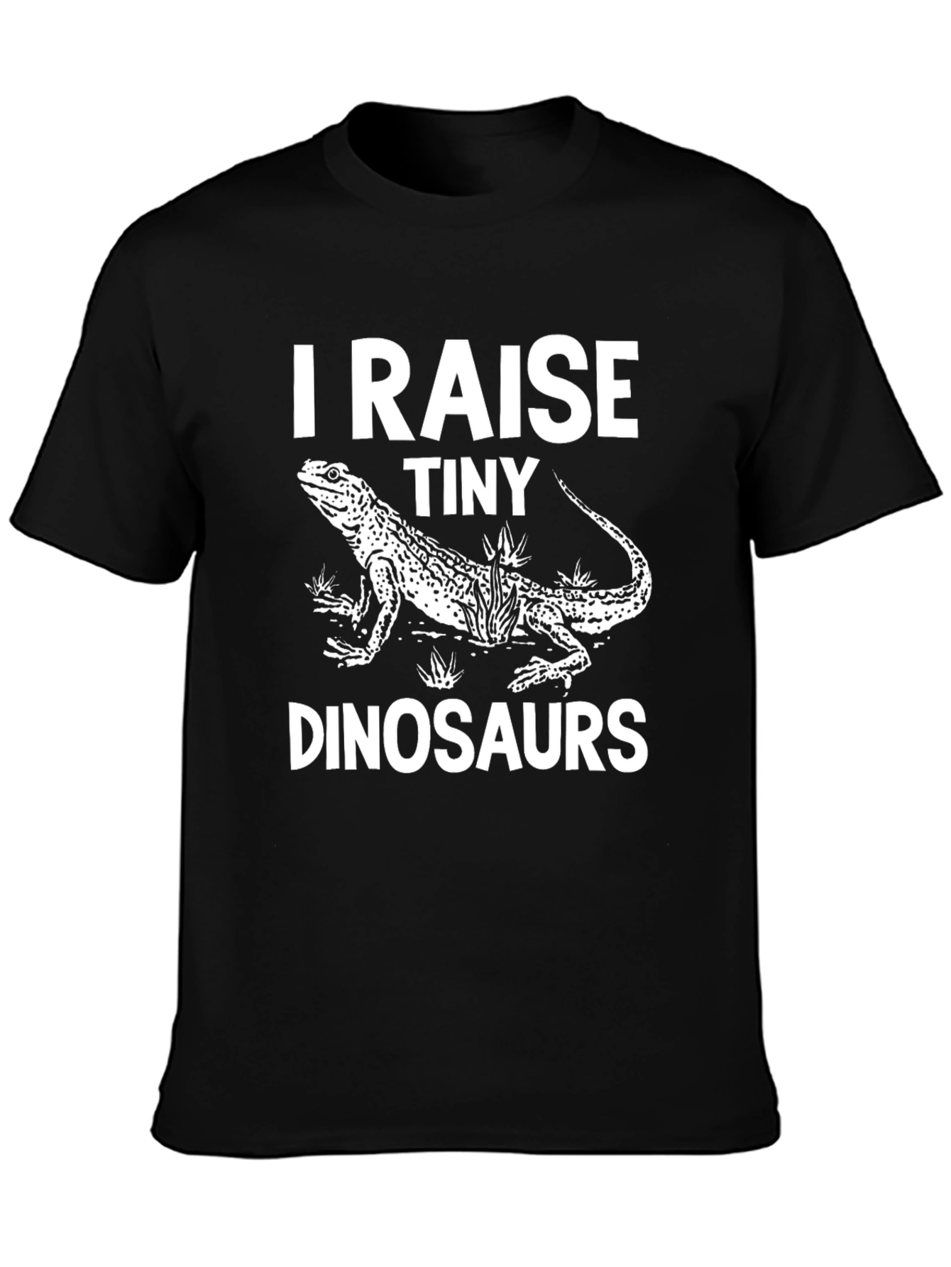 I Raise Tiny Dinosaurs T-Shirt Lizard Pet Owner