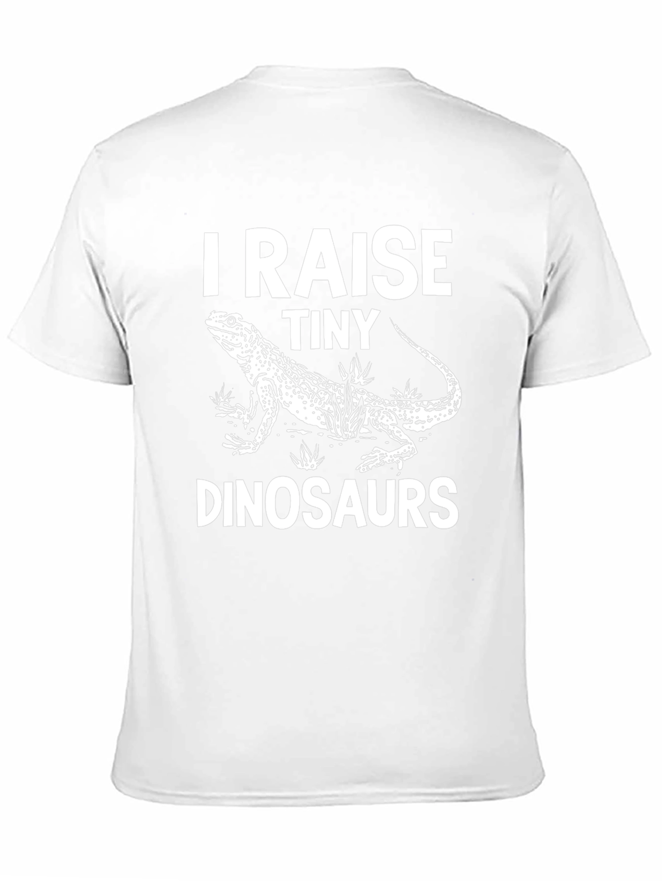 I Raise Tiny Dinosaurs T-Shirt Lizard Pet Owner