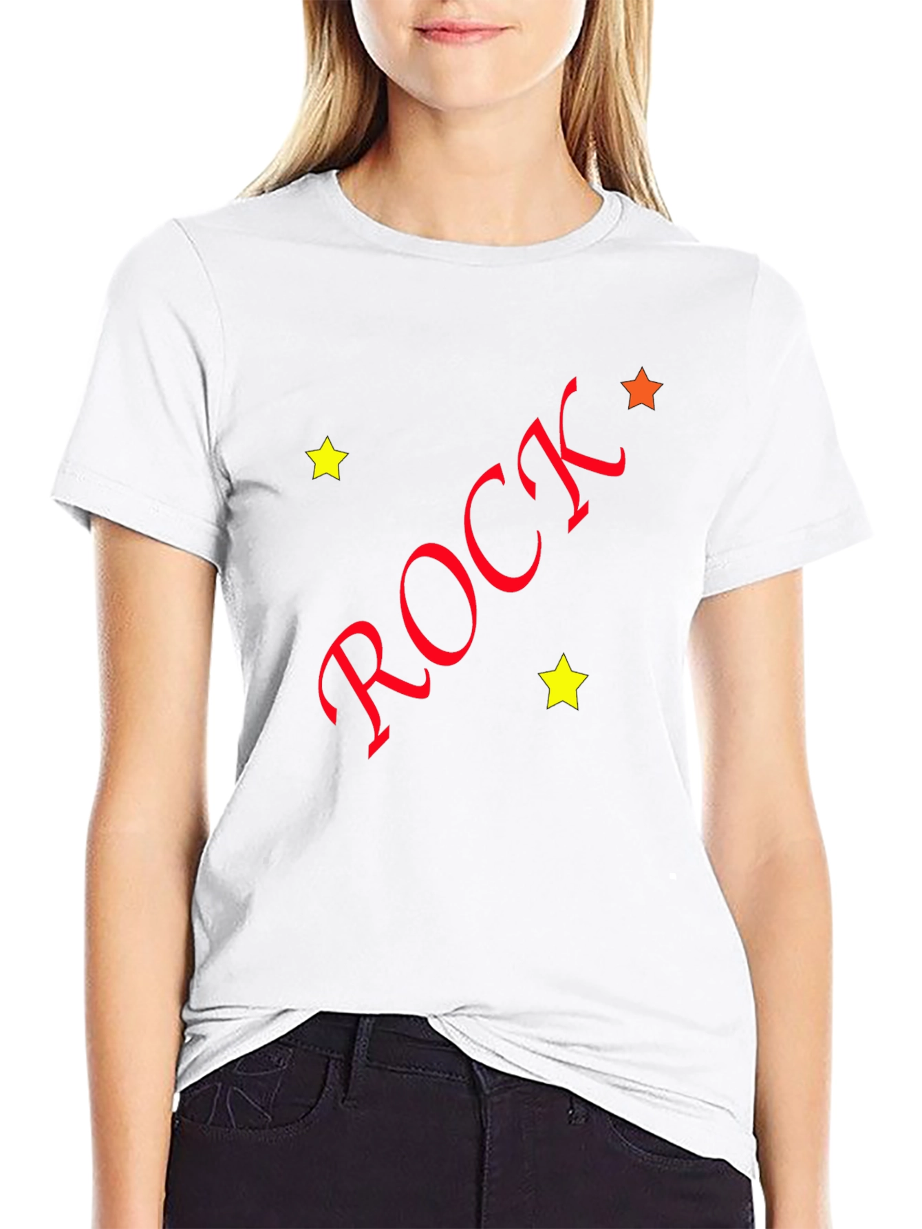 Rock Graphic Black Tee