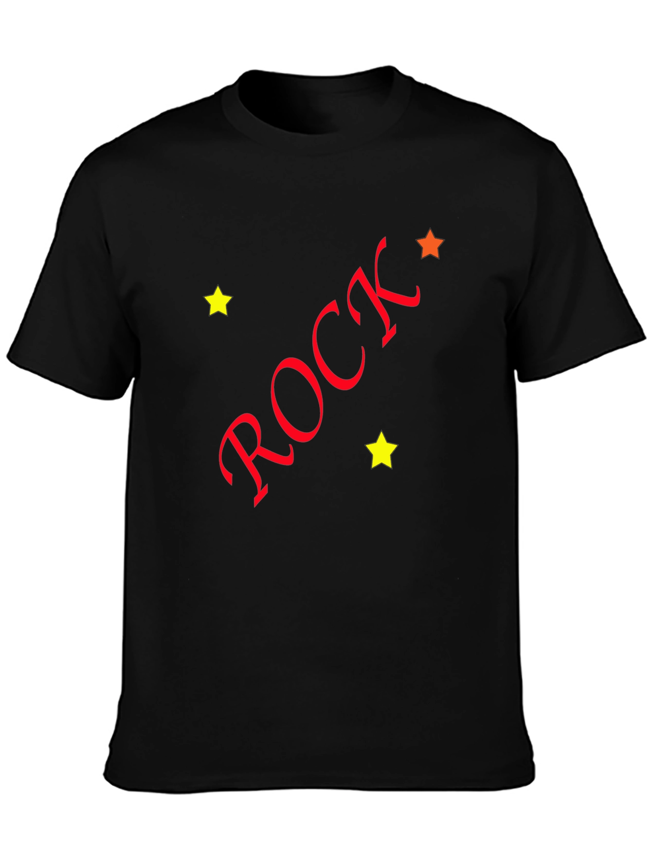 Rock Graphic Black Tee