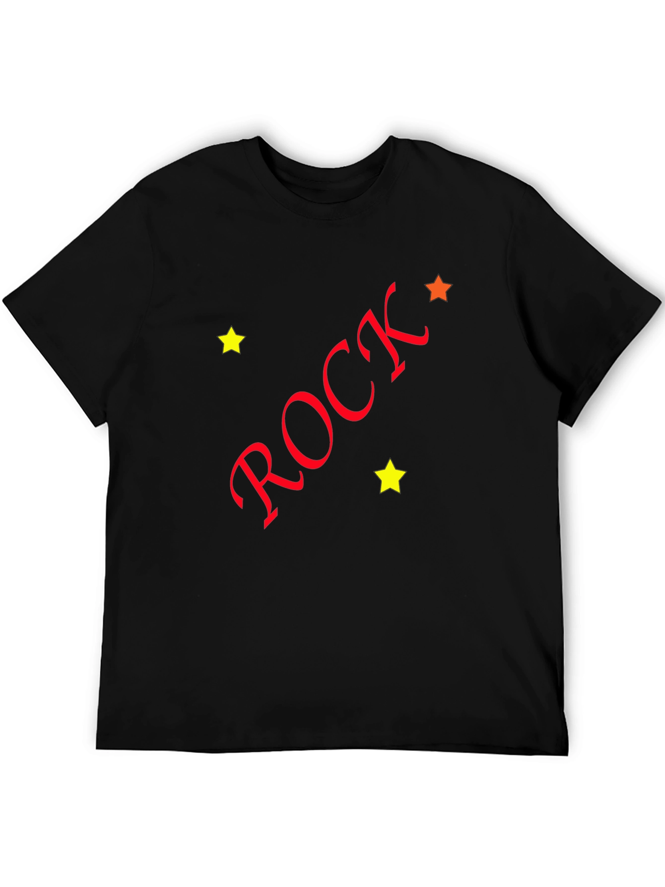 Rock Graphic Black Tee