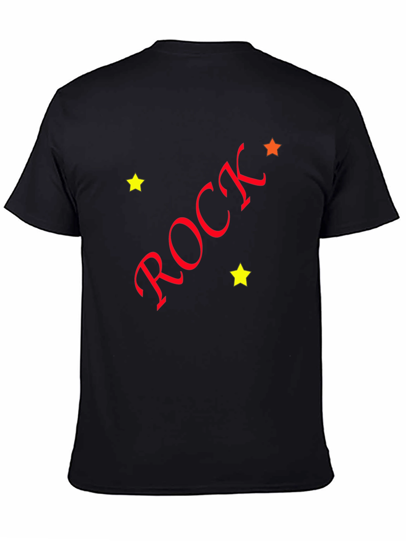 Rock Graphic Black Tee