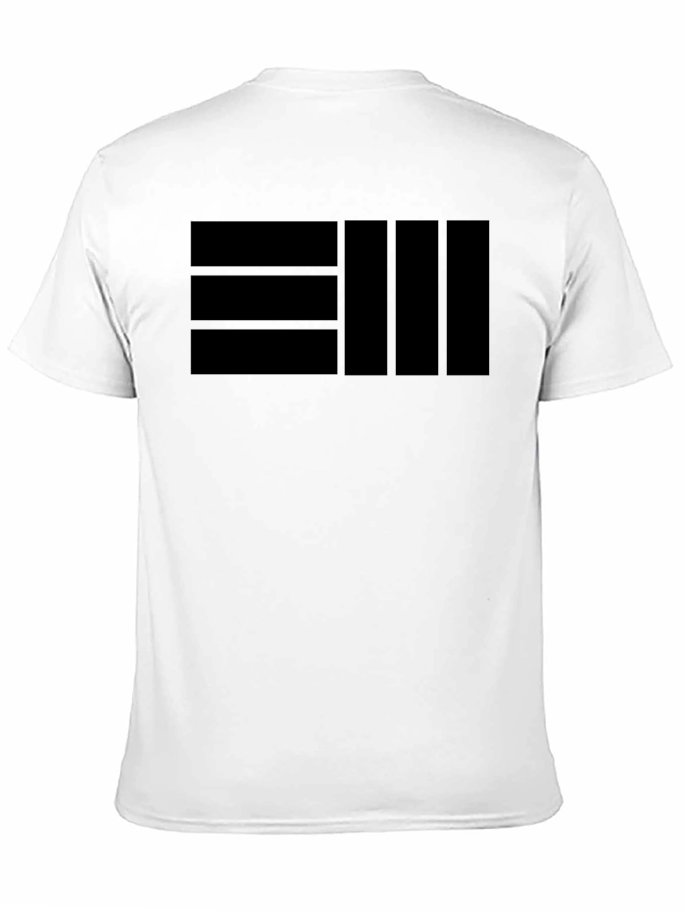 Modern Black Graphic Tee - Minimalist Design