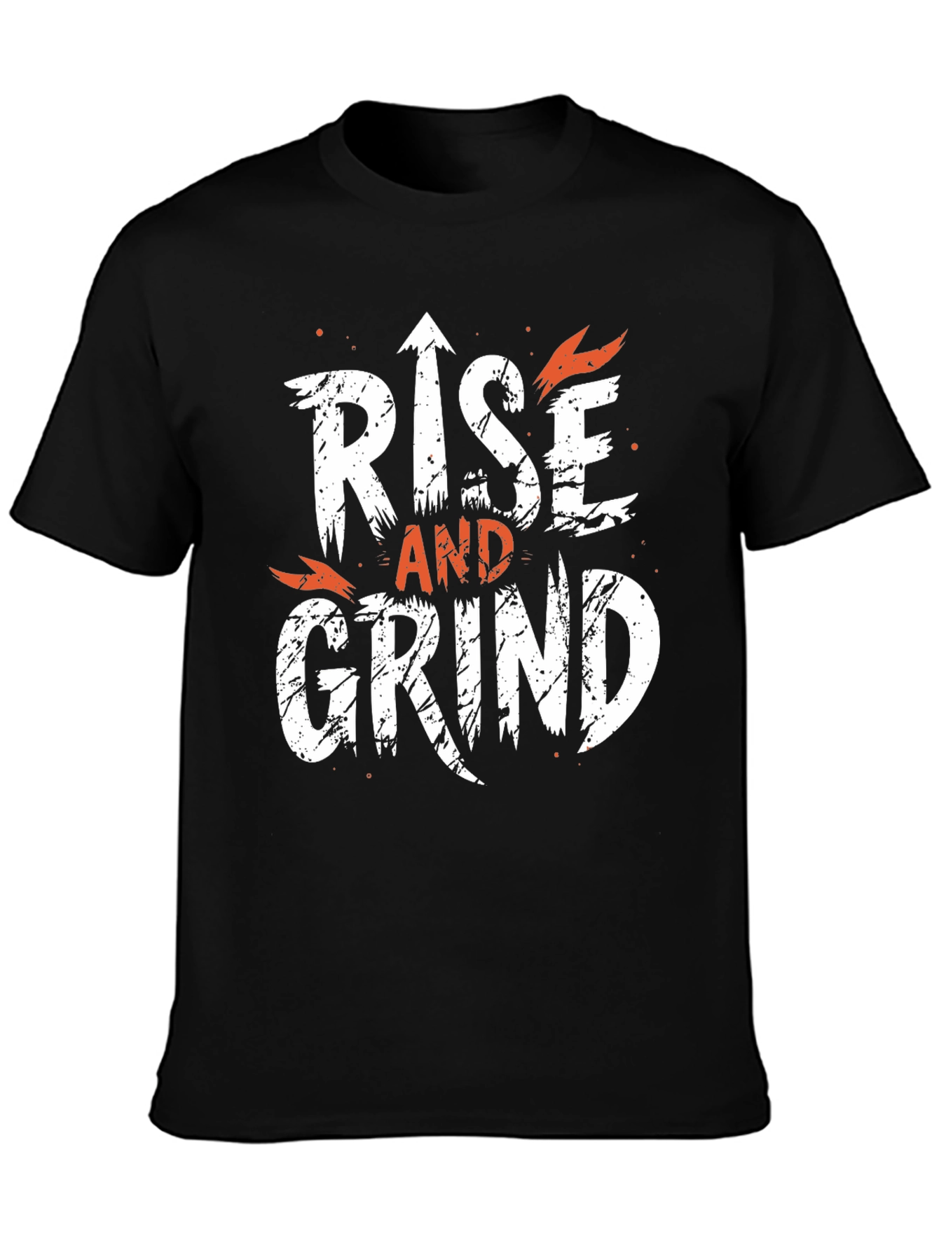 Rise and Grind Graphic Tee - Motivational T-Shirt