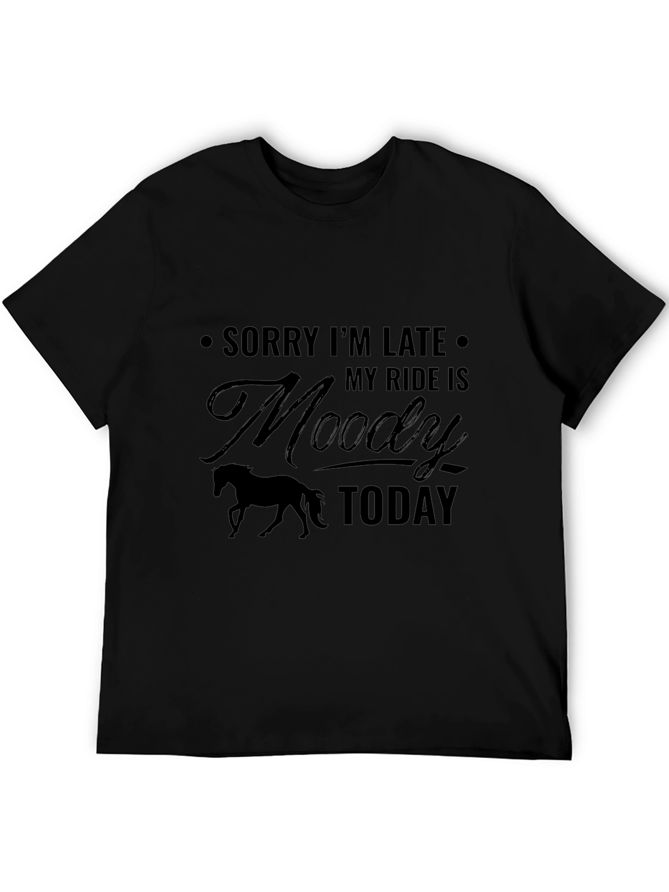 Moody Ride T-Shirt - Horse Lover Tee