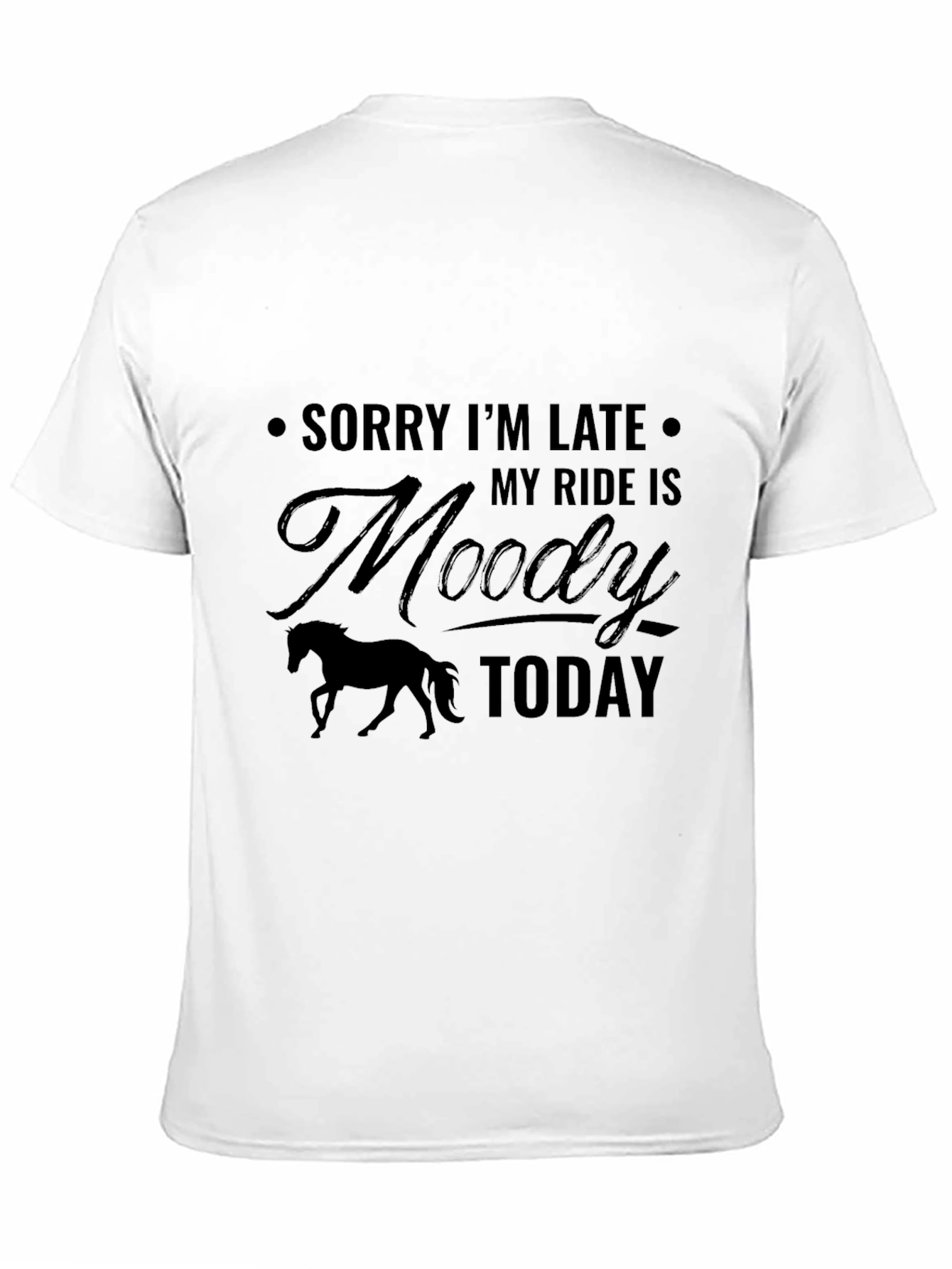 Moody Ride T-Shirt - Horse Lover Tee