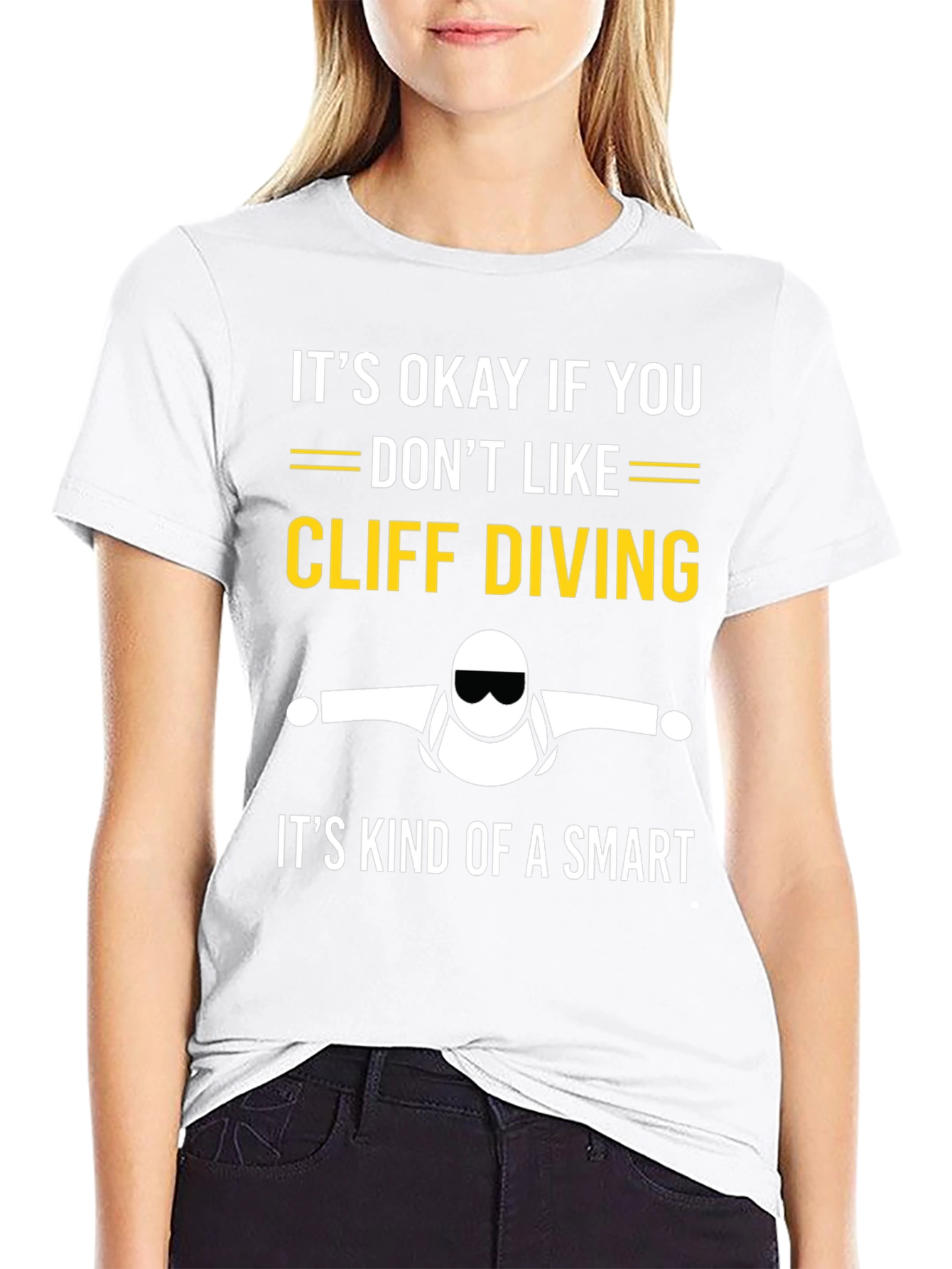 Cliff Diving T-Shirt - Smart Choice Tee