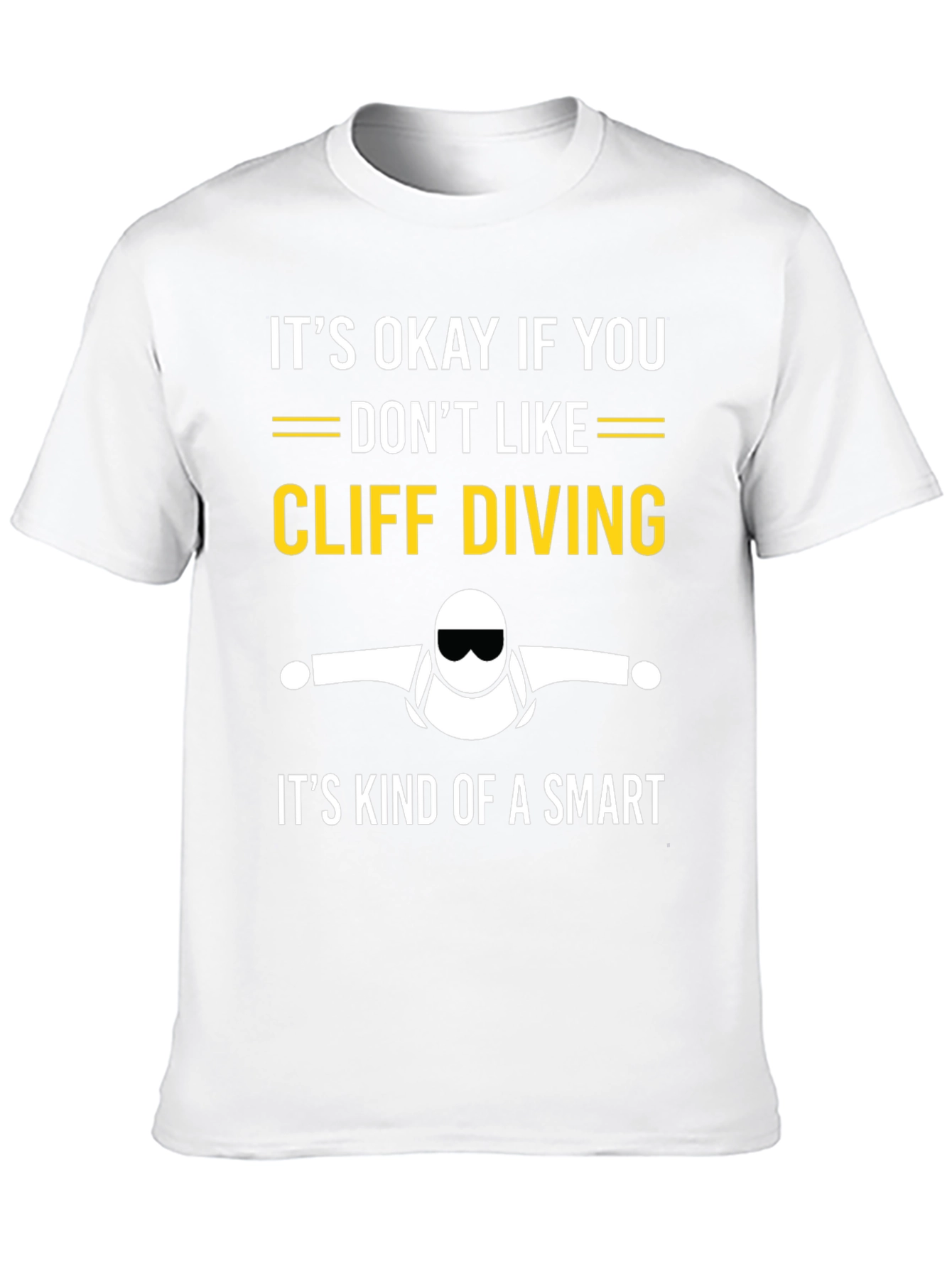 Cliff Diving T-Shirt - Smart Choice Tee