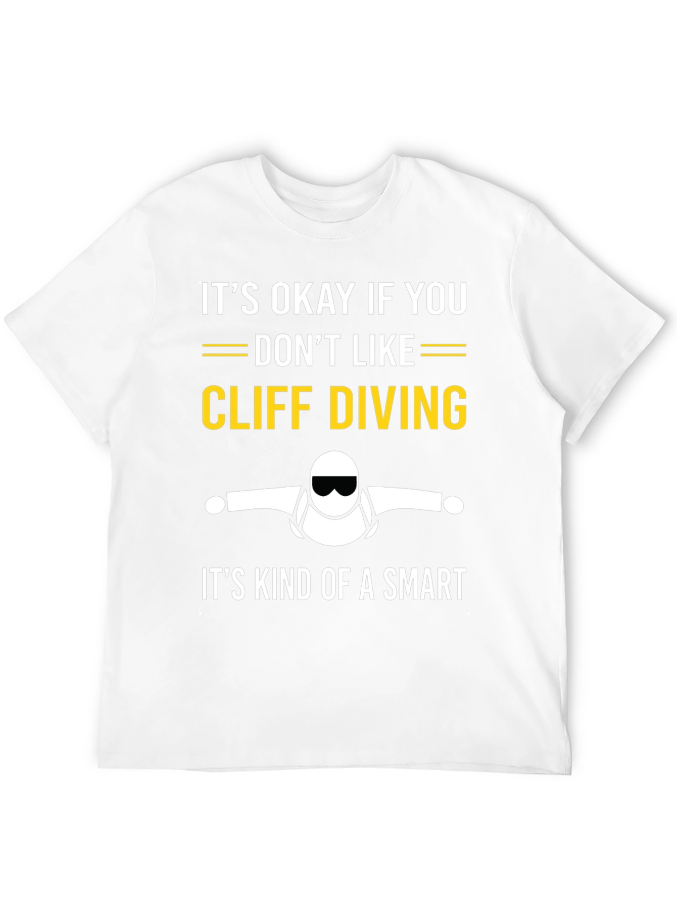 Cliff Diving T-Shirt - Smart Choice Tee