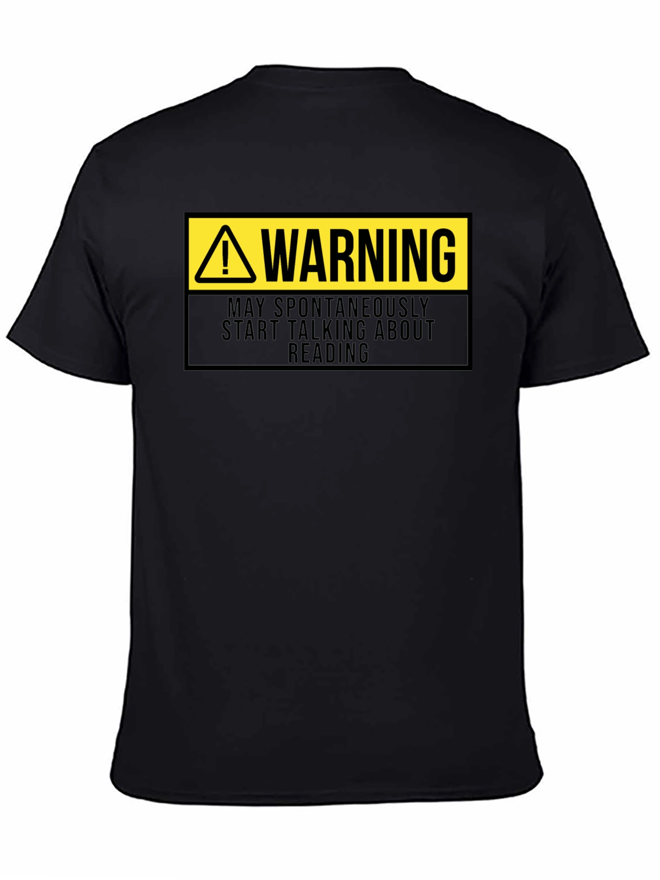 Warning: May Spontaneously Talk About Reading T-Shirt