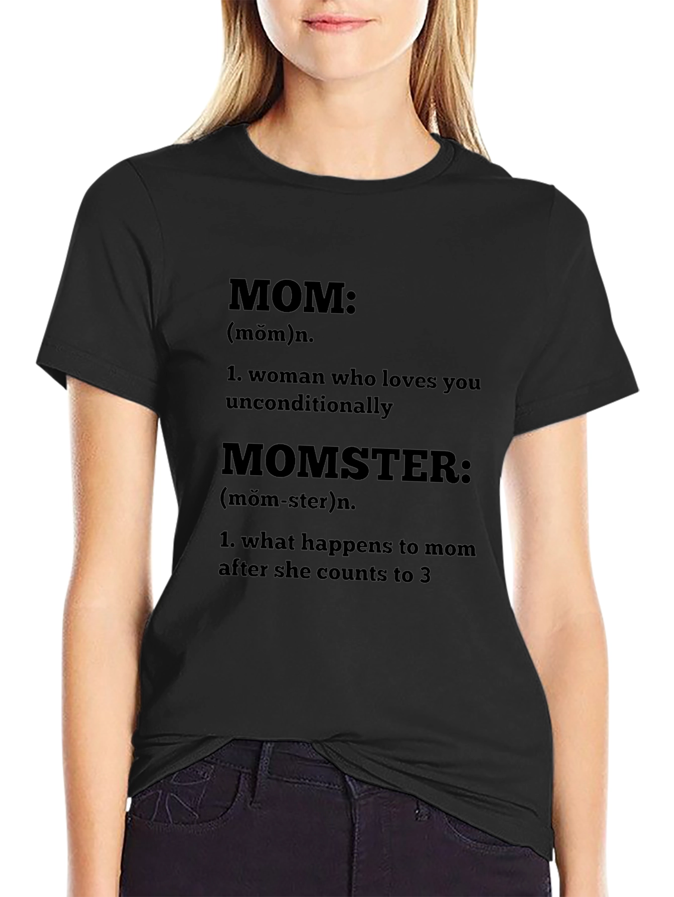 Momster Definition T-Shirt Funny Mom Gift