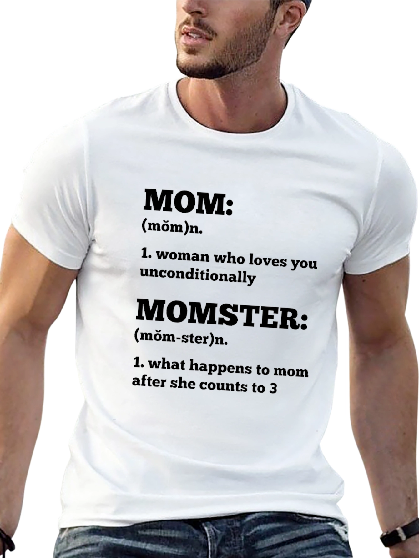 Momster Definition T-Shirt Funny Mom Gift