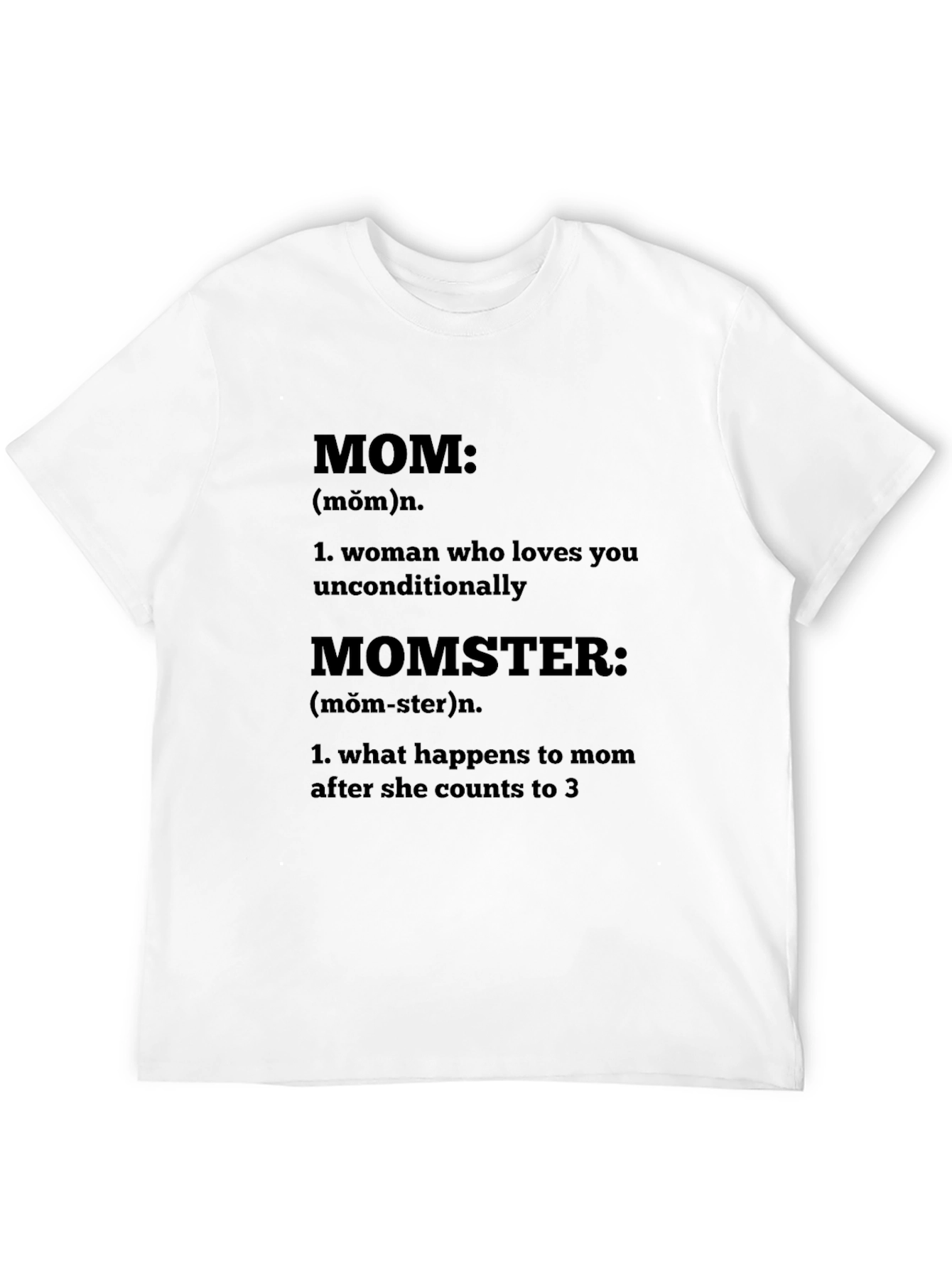 Momster Definition T-Shirt Funny Mom Gift