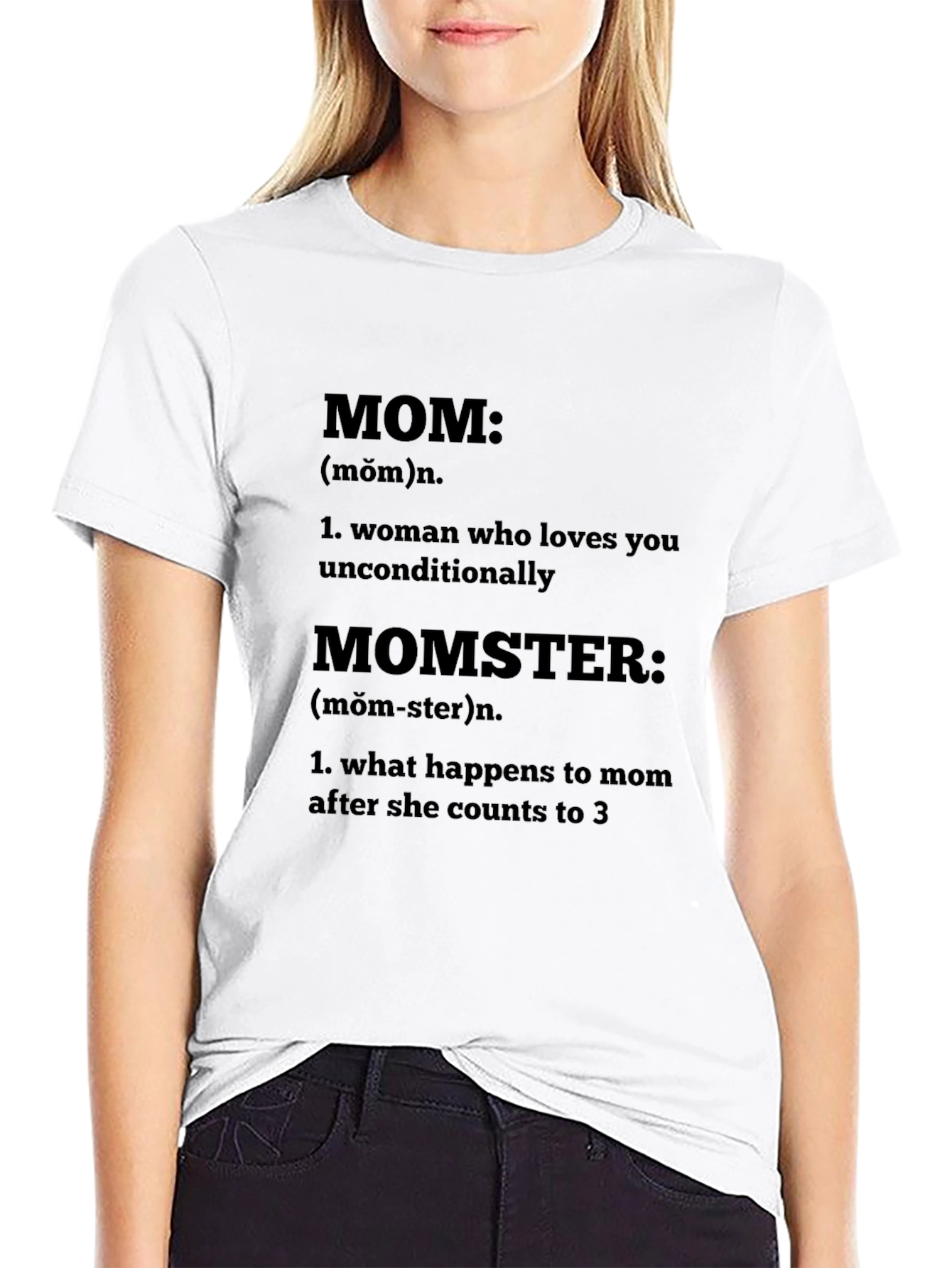 Momster Definition T-Shirt Funny Mom Gift