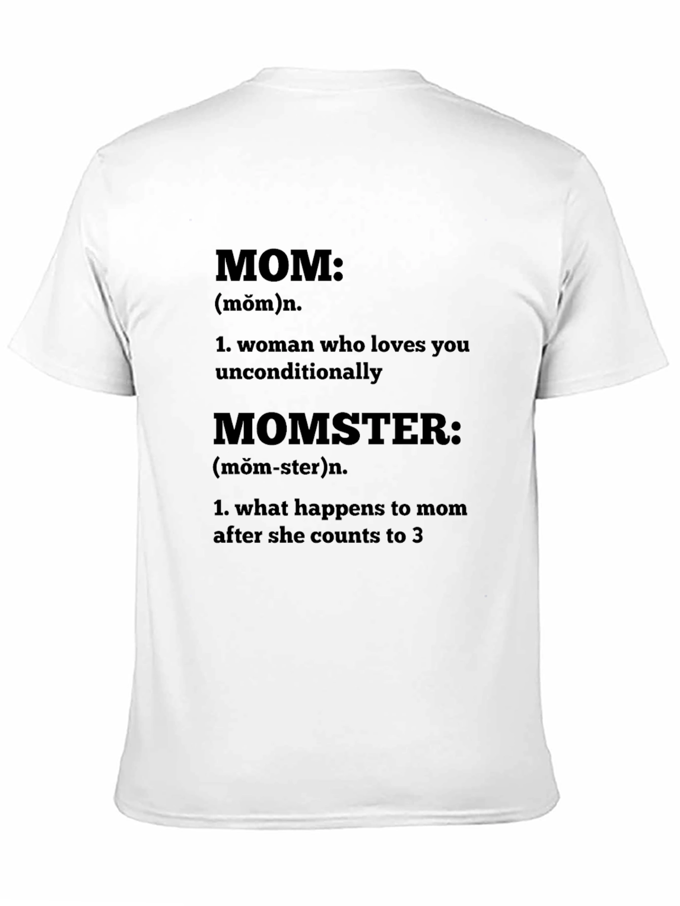 Momster Definition T-Shirt Funny Mom Gift