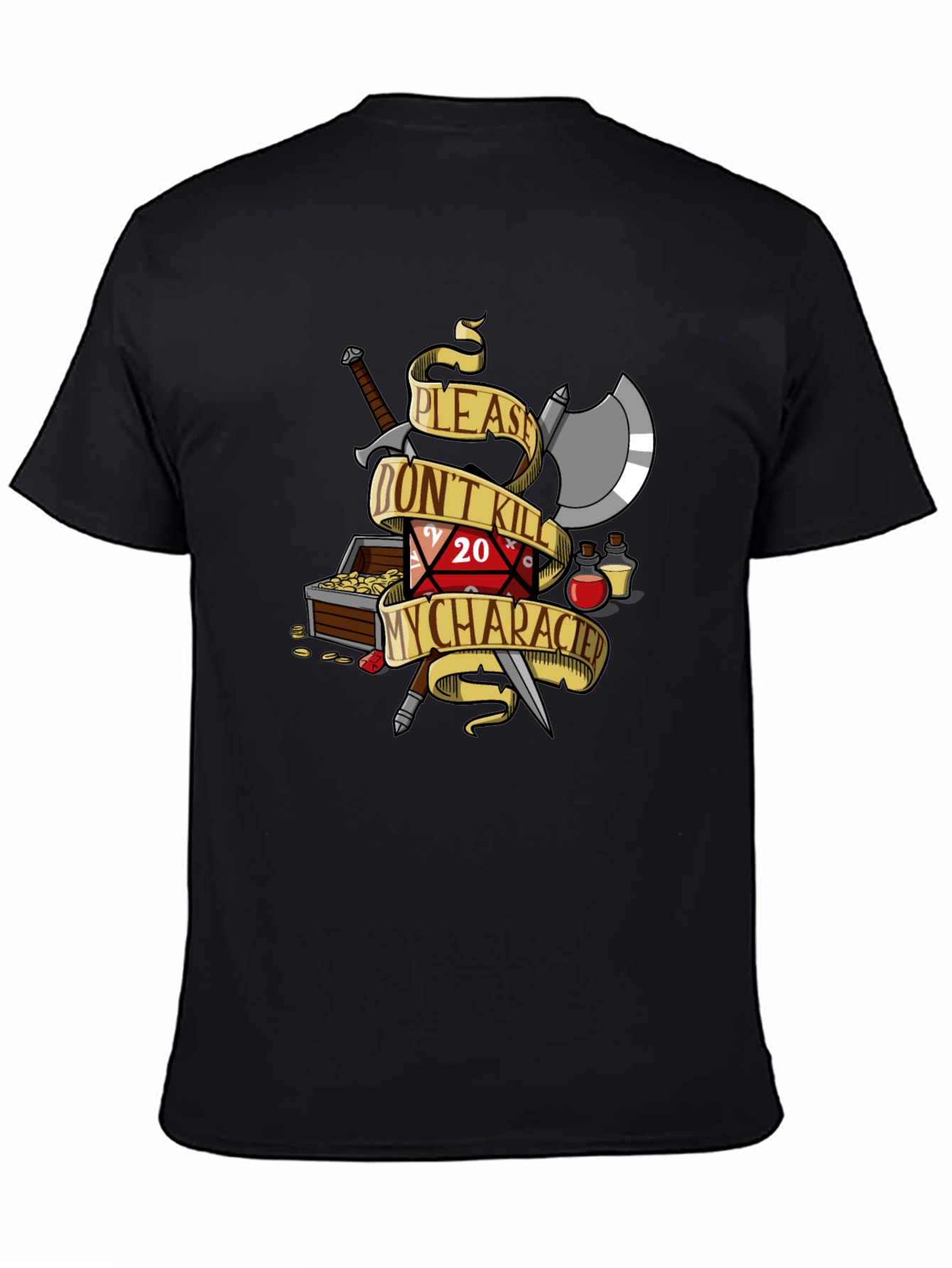 D&D Please Dont Kill My Character T-Shirt