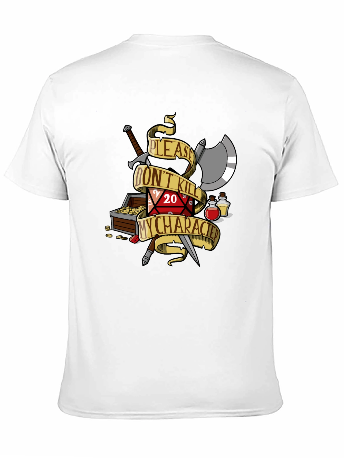 D&D Please Dont Kill My Character T-Shirt