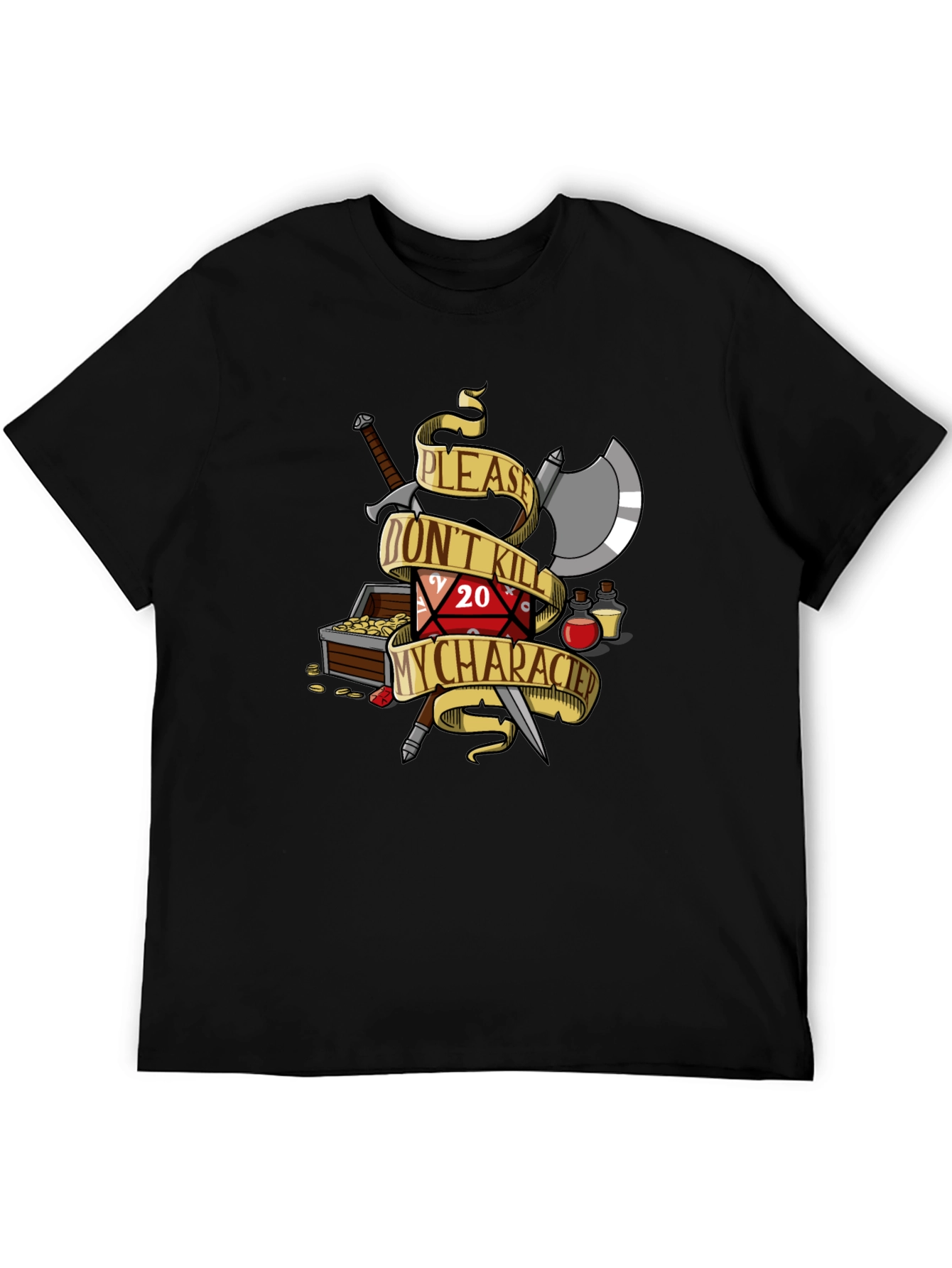 D&D Please Dont Kill My Character T-Shirt