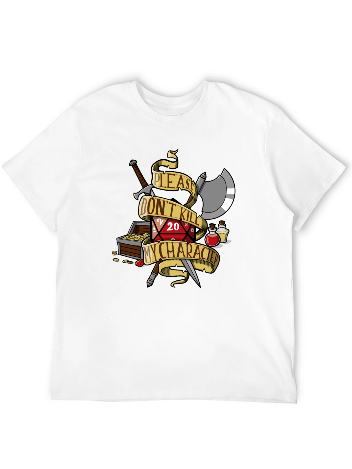 D&D Please Dont Kill My Character T-Shirt