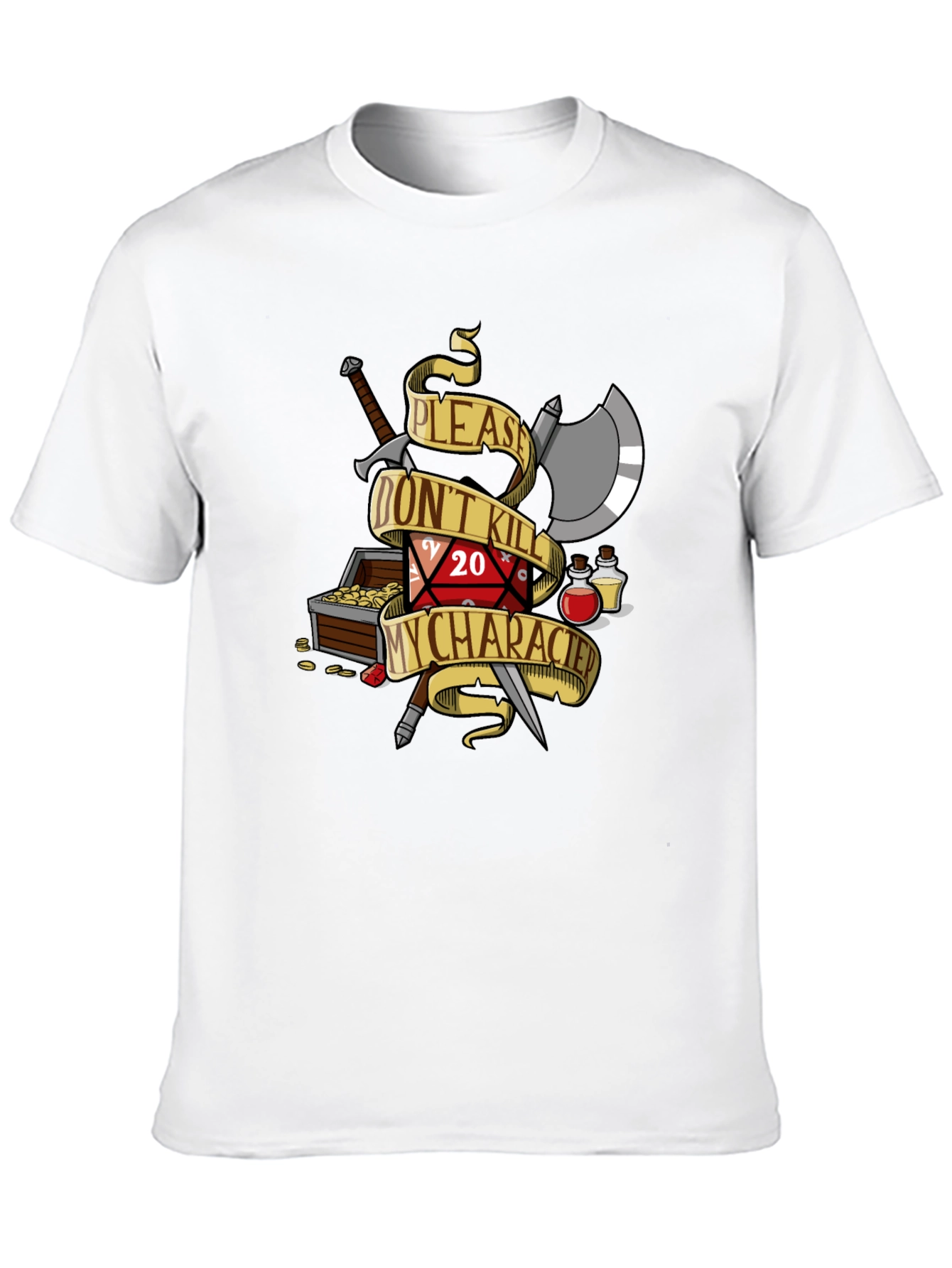 D&D Please Dont Kill My Character T-Shirt