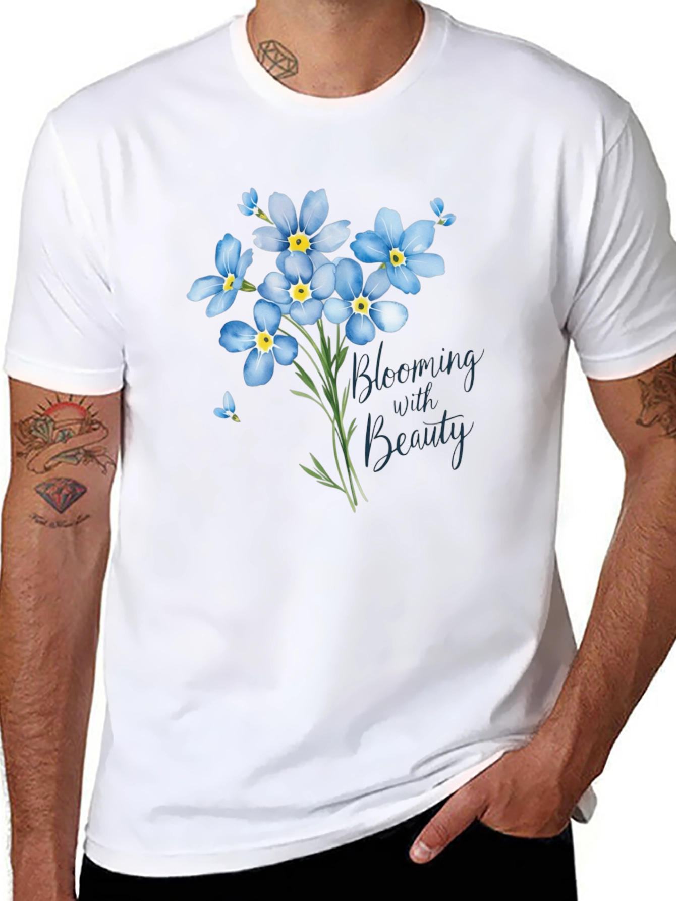 Blooming Beauty T-Shirt - Floral Design