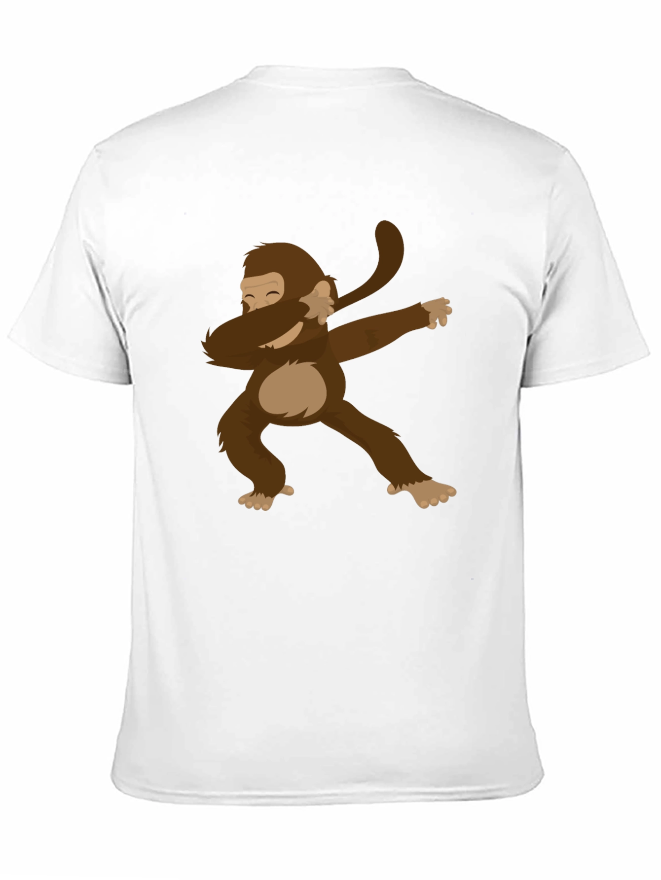 Dabbing Monkey Graphic Tee - Mens Black T-Shirt