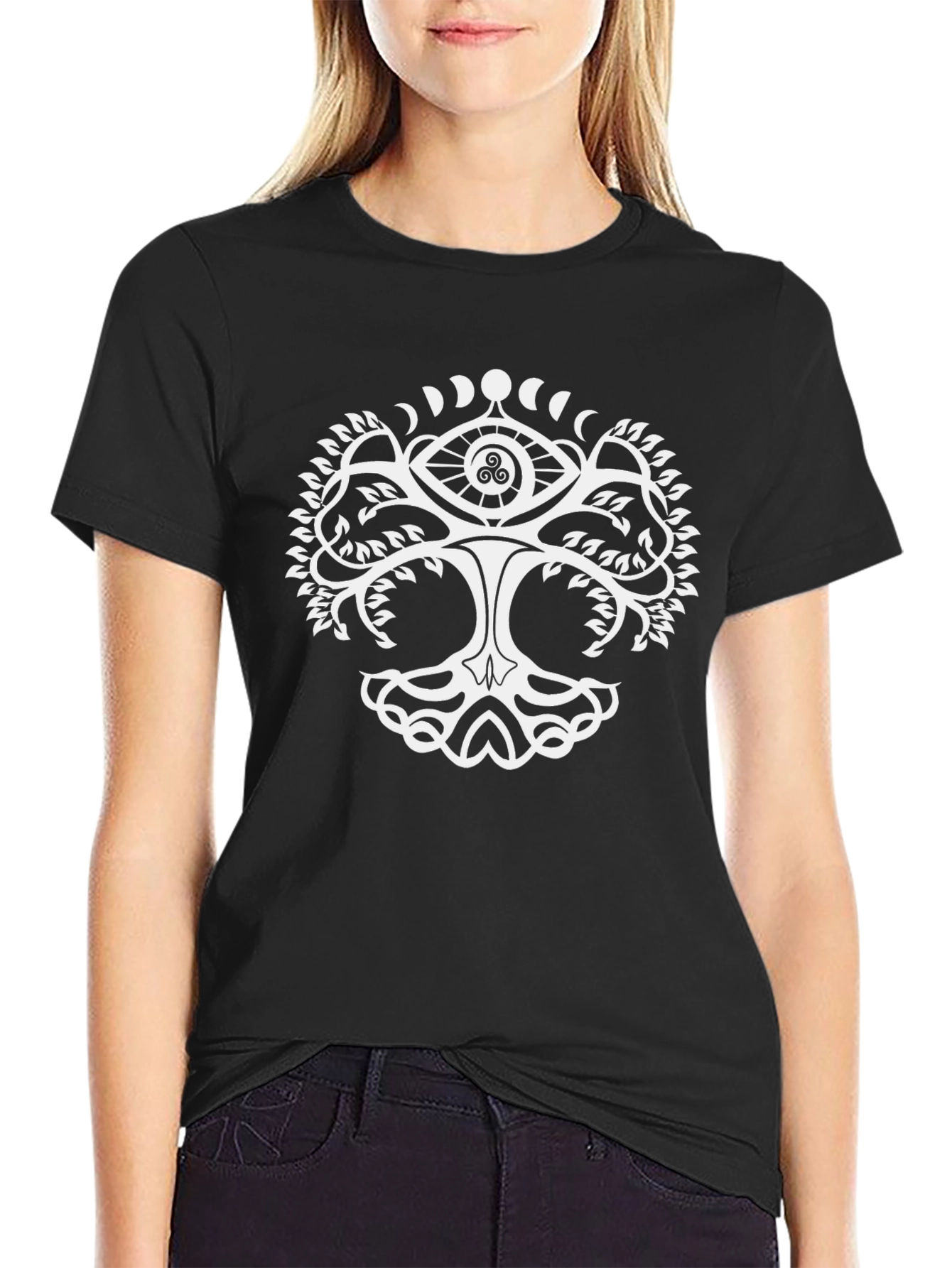 Tree of Life Graphic T-Shirt - Black