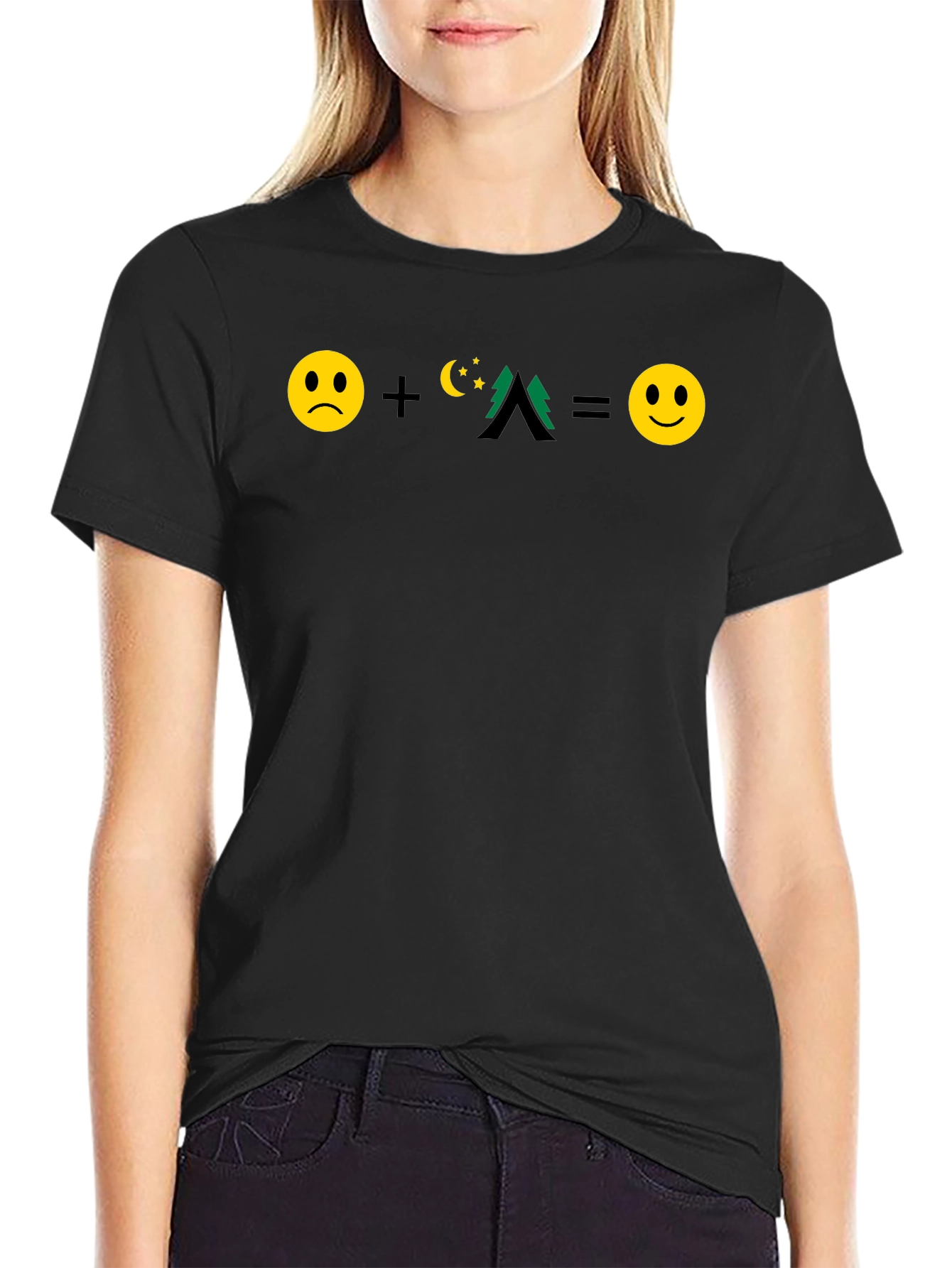 Camping Makes Me Happy T-Shirt