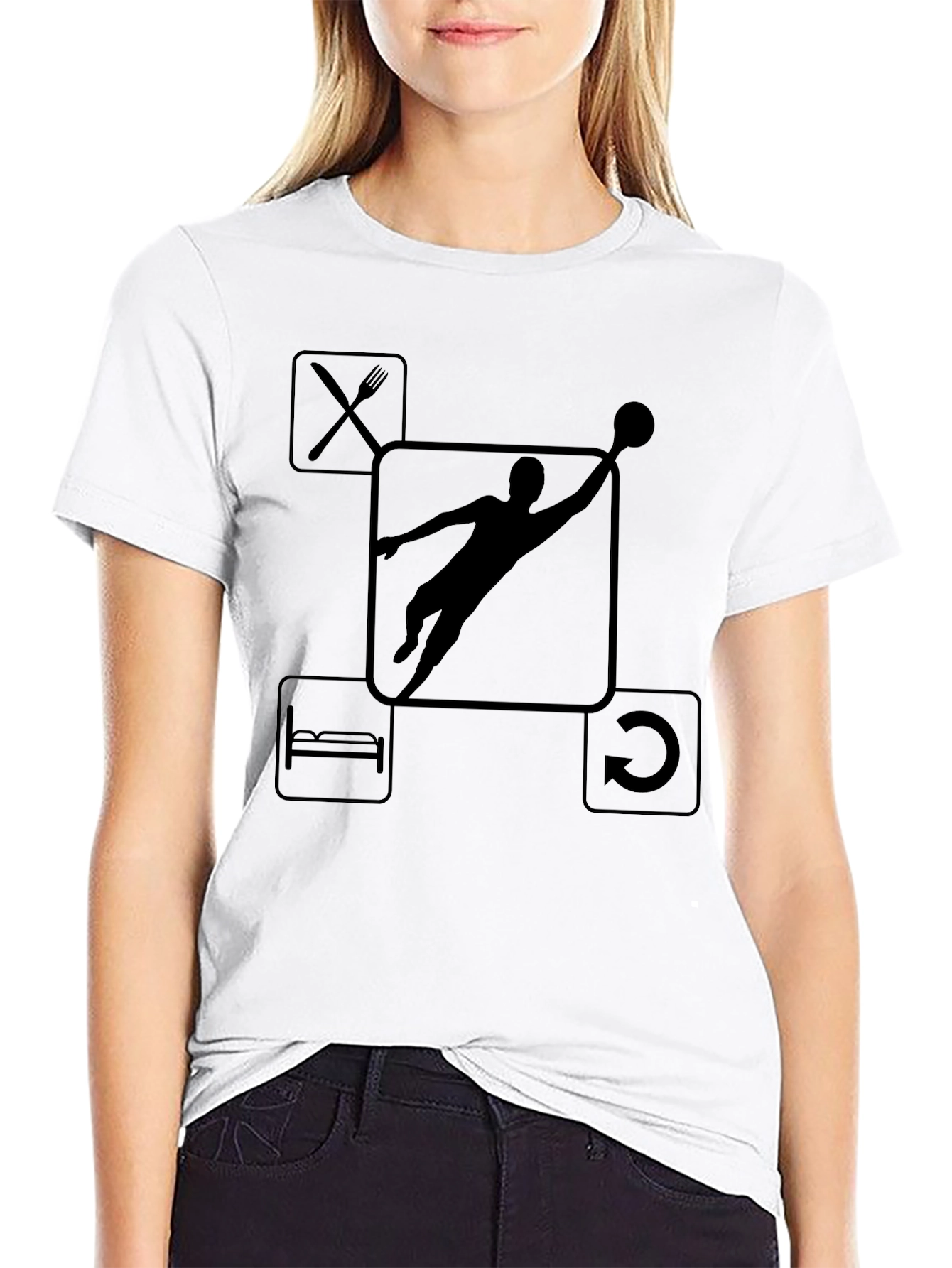 Eat Sleep Dunk Repeat T-Shirt