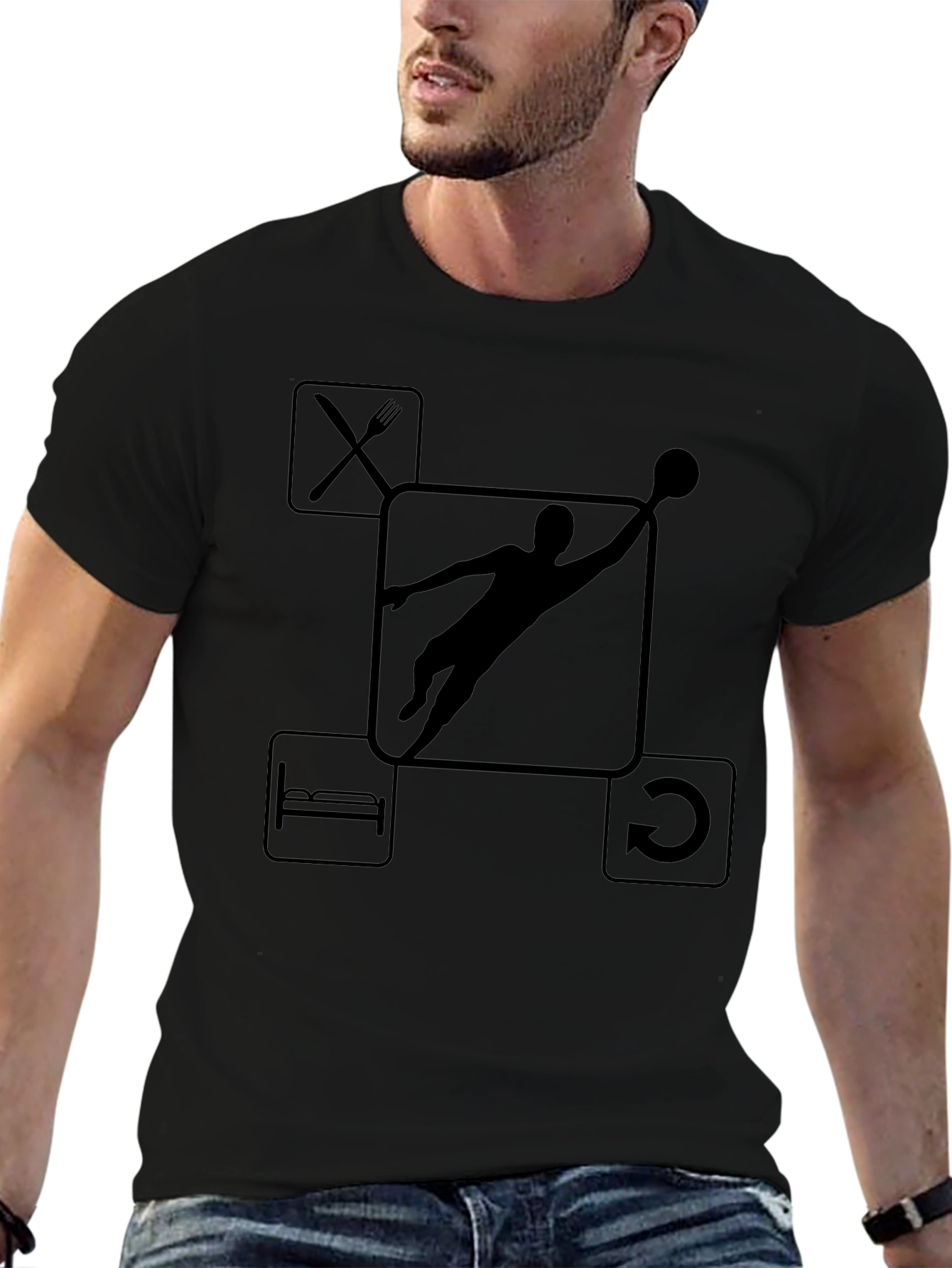 Eat Sleep Dunk Repeat T-Shirt
