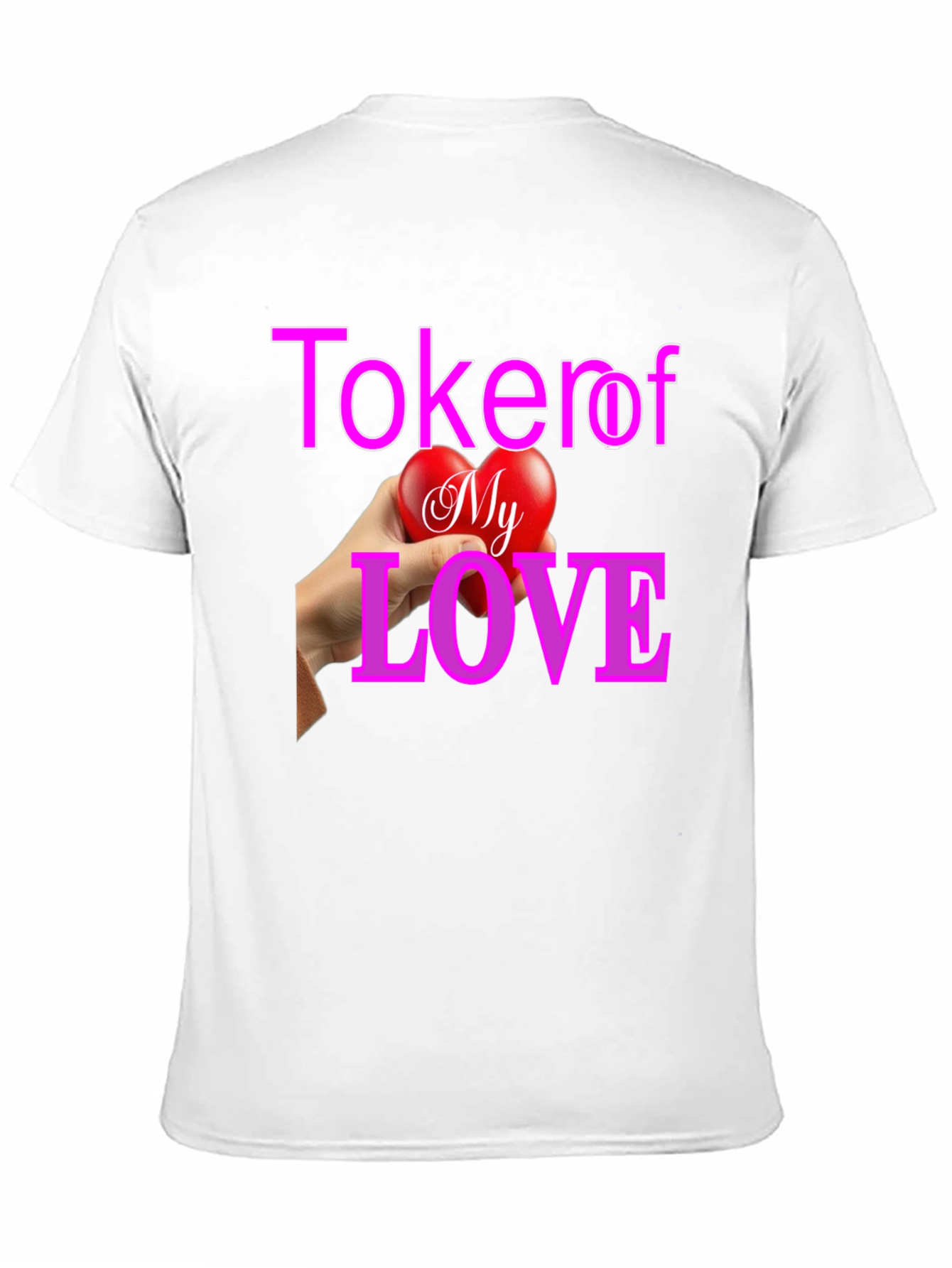 Token of My Love Graphic Tee - Black