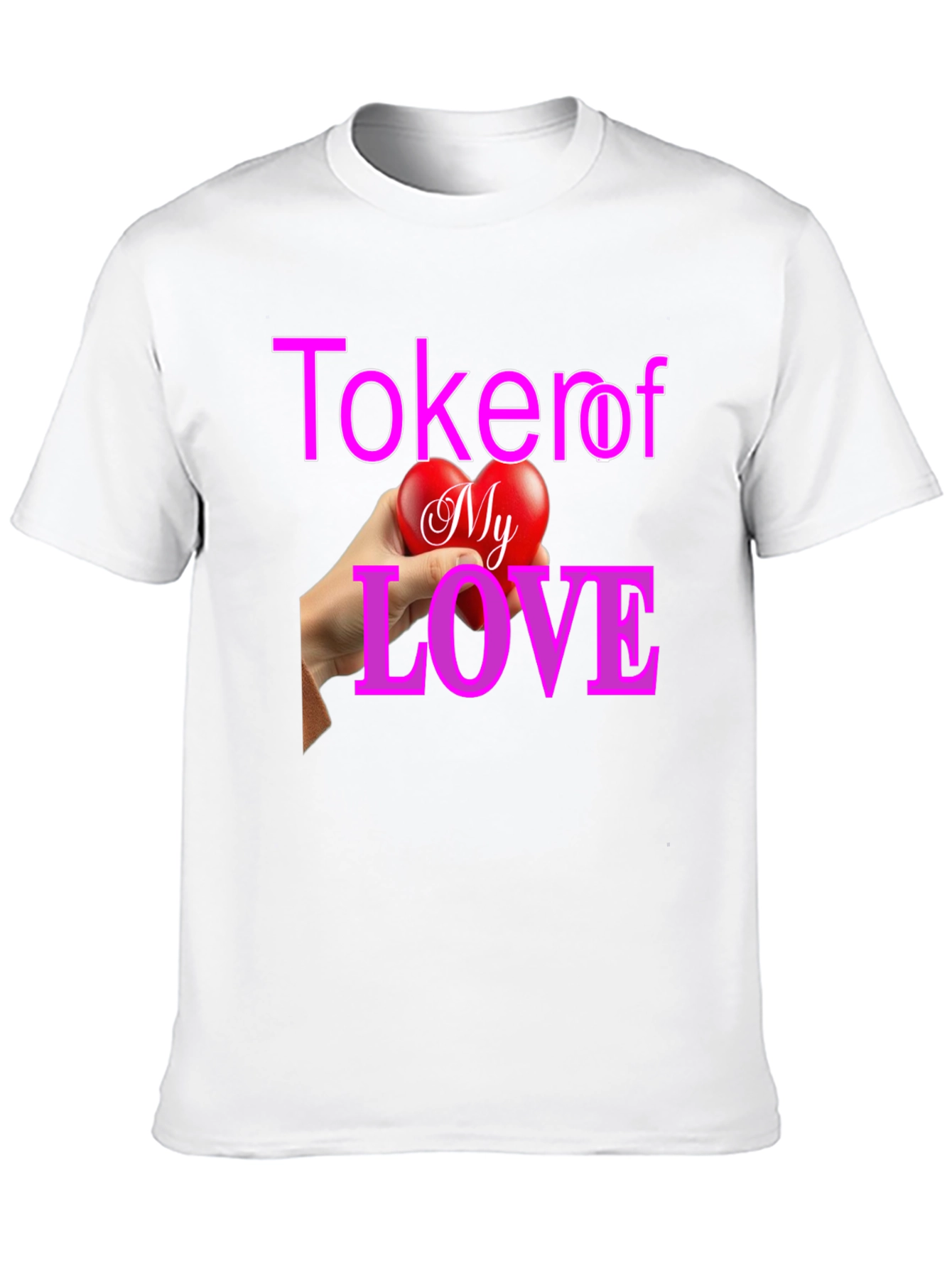Token of My Love Graphic Tee - Black
