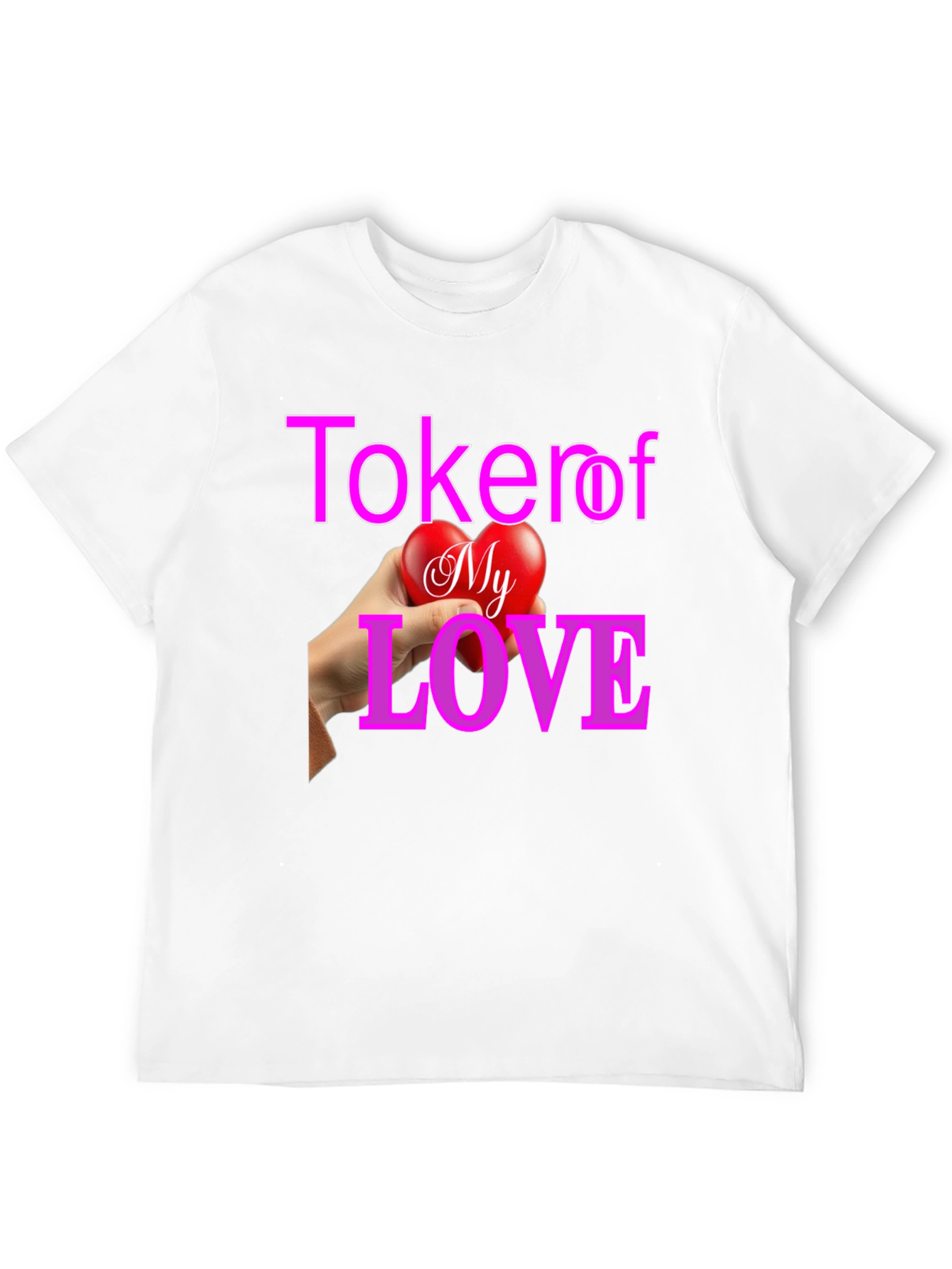 Token of My Love Graphic Tee - Black