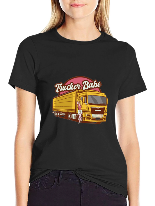 Trucker Babe Graphic Tee - Unisex