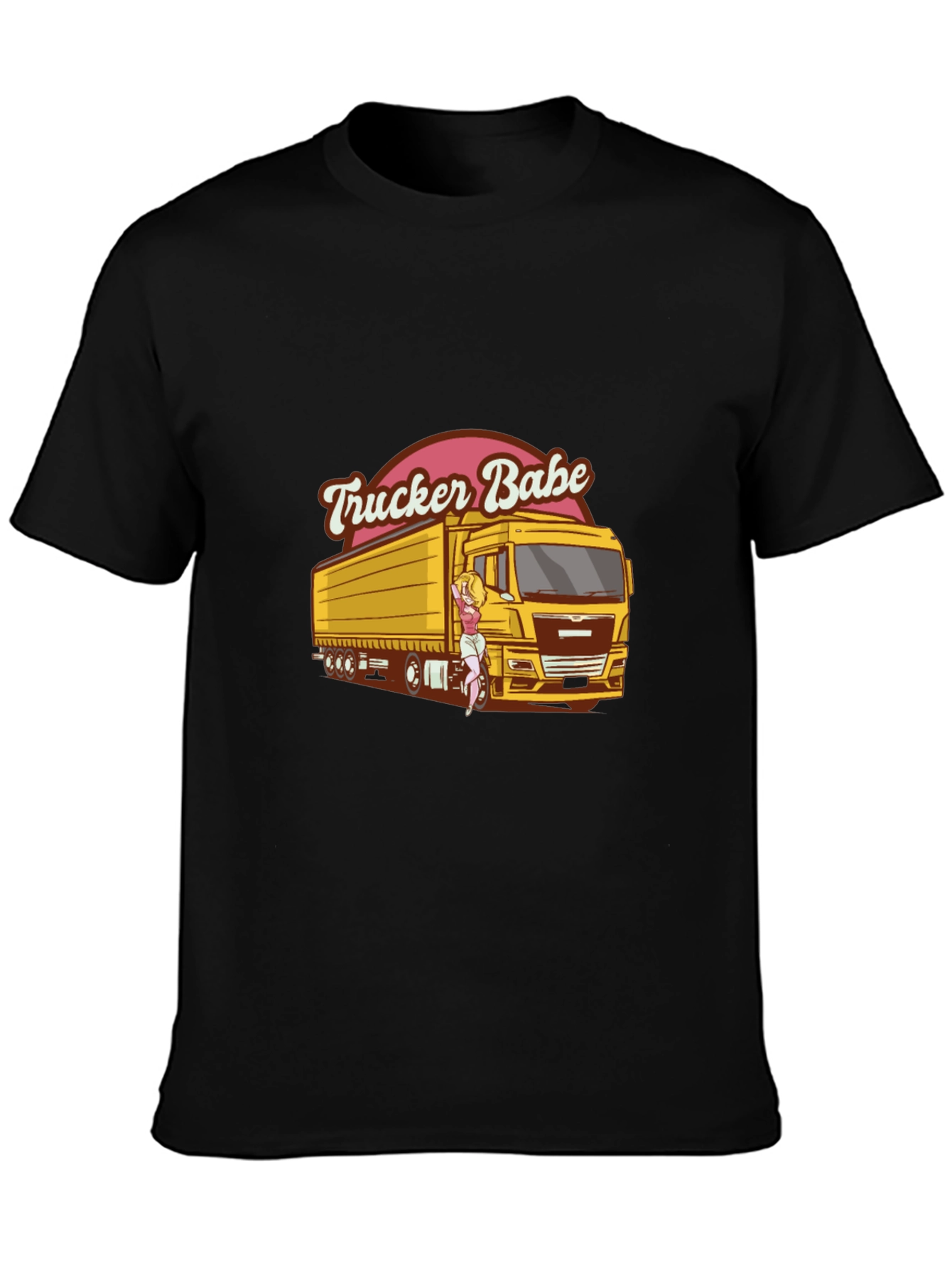 Trucker Babe Graphic Tee - Unisex