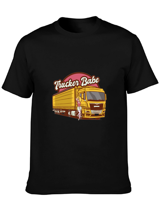 Trucker Babe Graphic Tee - Unisex