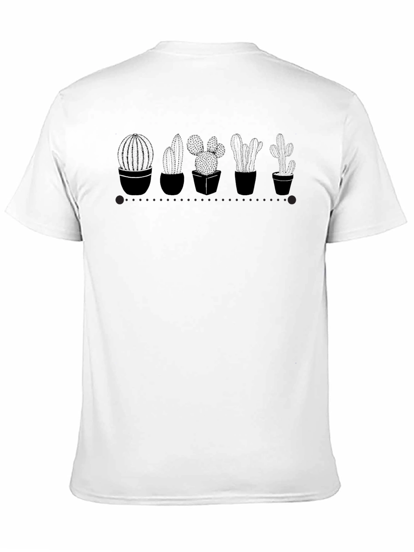 Cactus Plant Black Graphic Tee