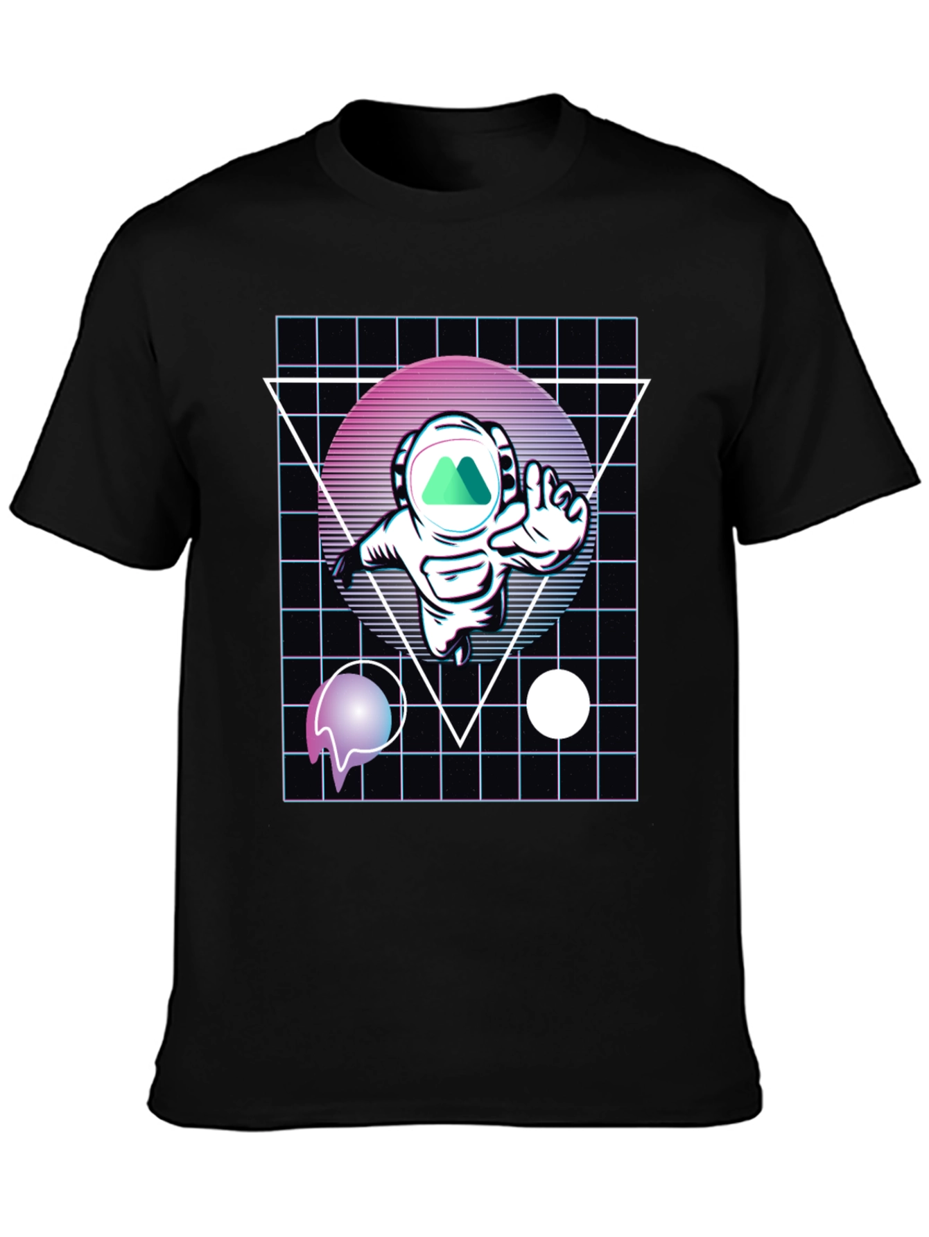 Retro Astronaut T-Shirt - Space Dreams