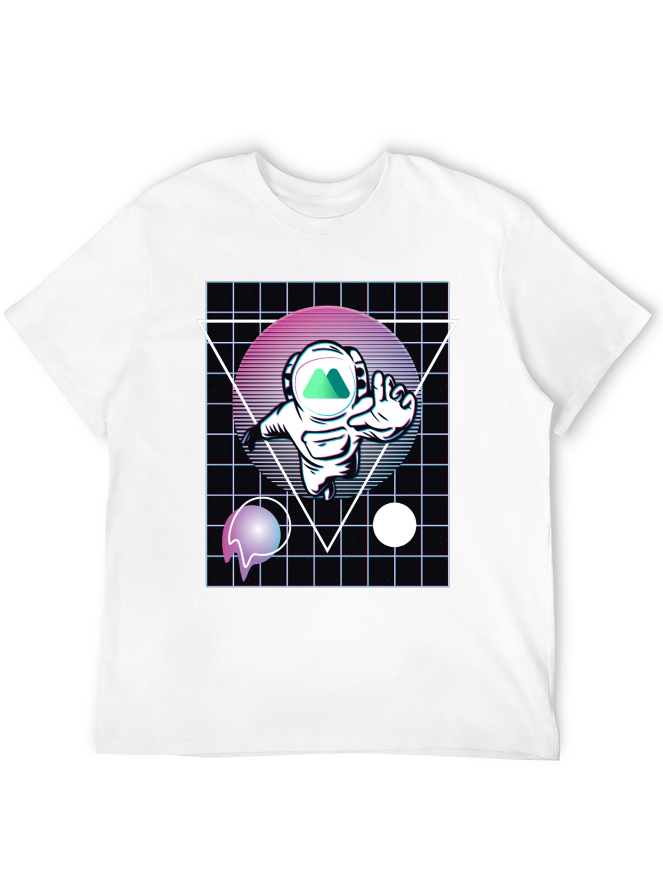 Retro Astronaut T-Shirt - Space Dreams