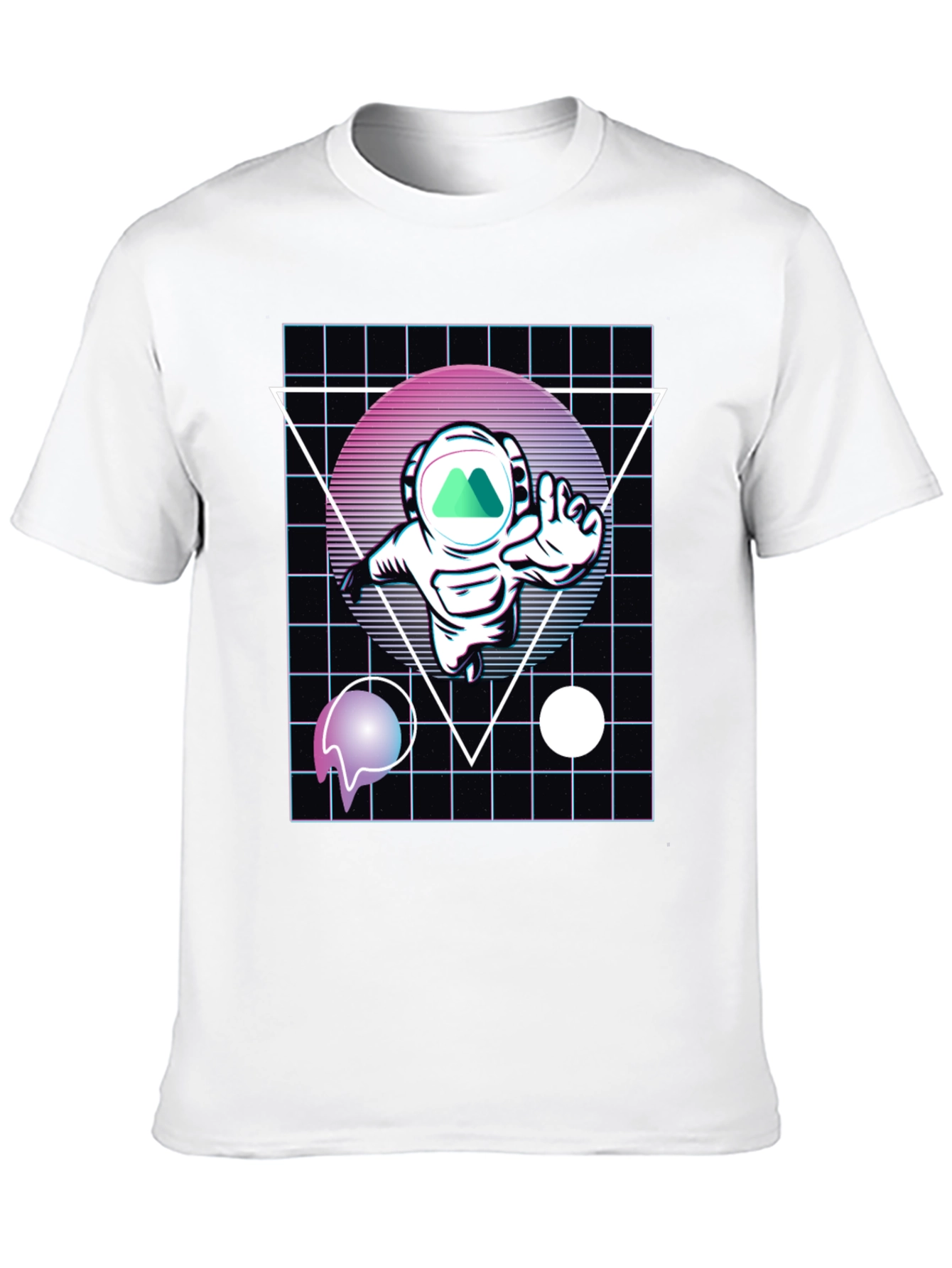 Retro Astronaut T-Shirt - Space Dreams