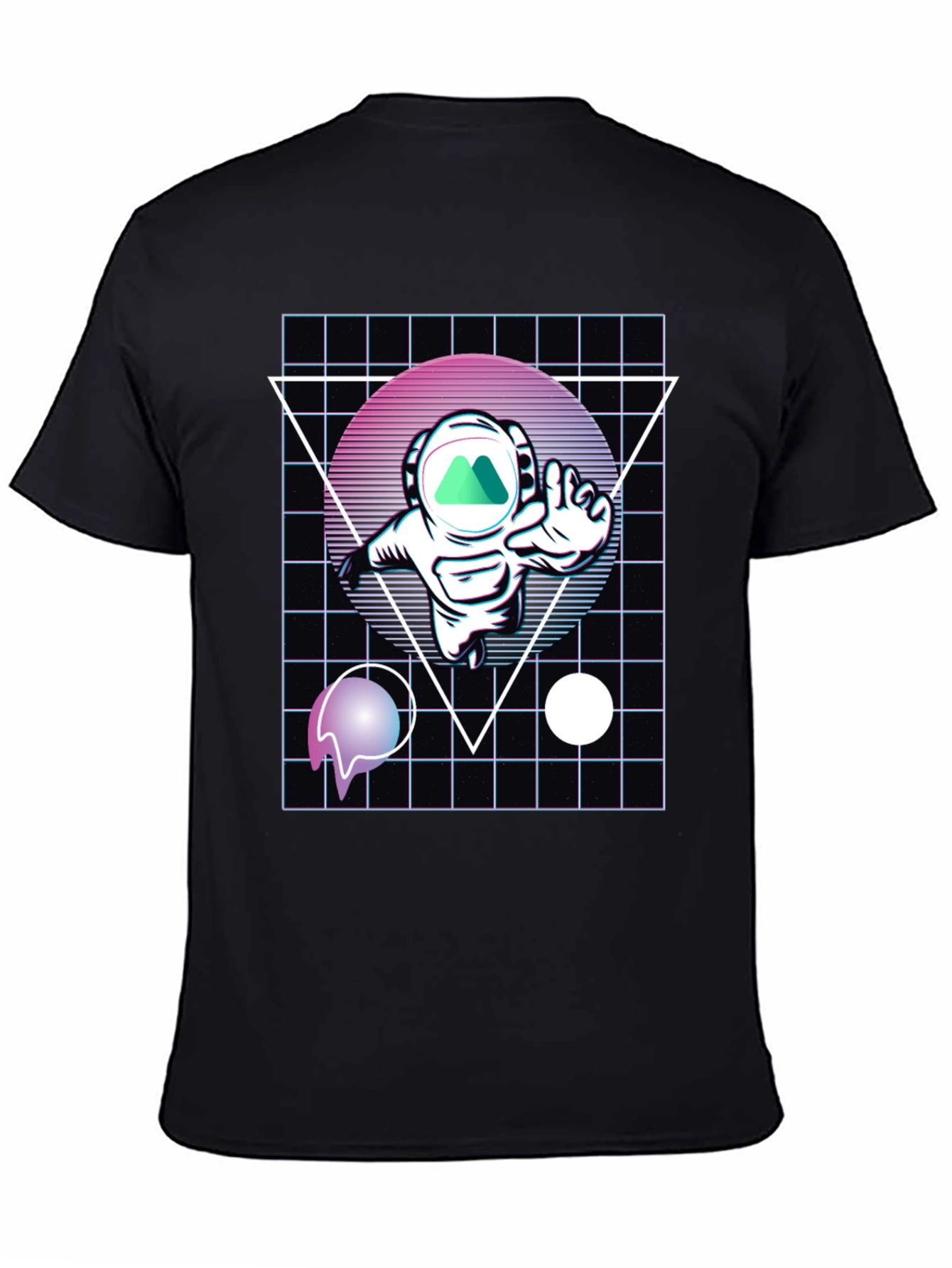 Retro Astronaut T-Shirt - Space Dreams