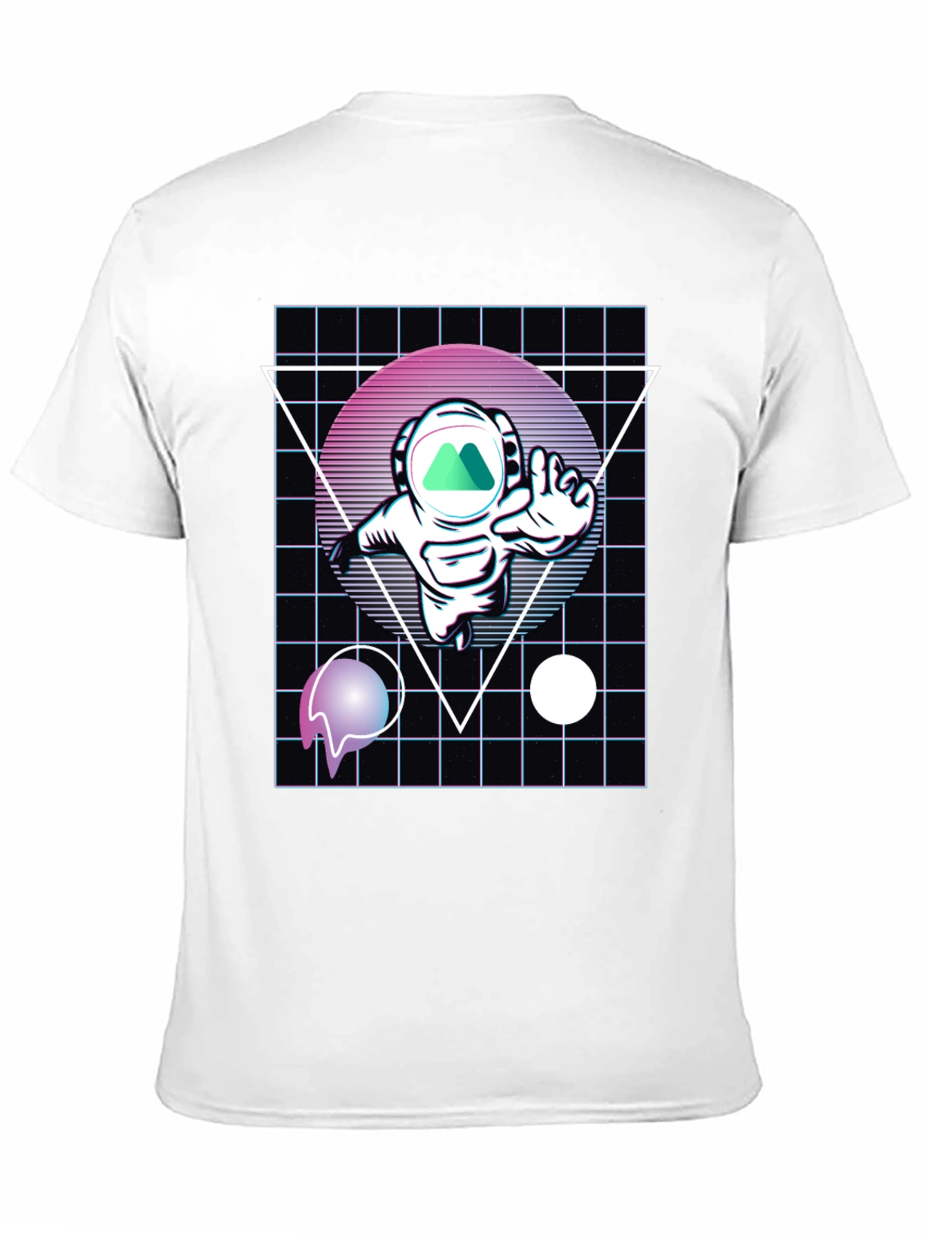 Retro Astronaut T-Shirt - Space Dreams